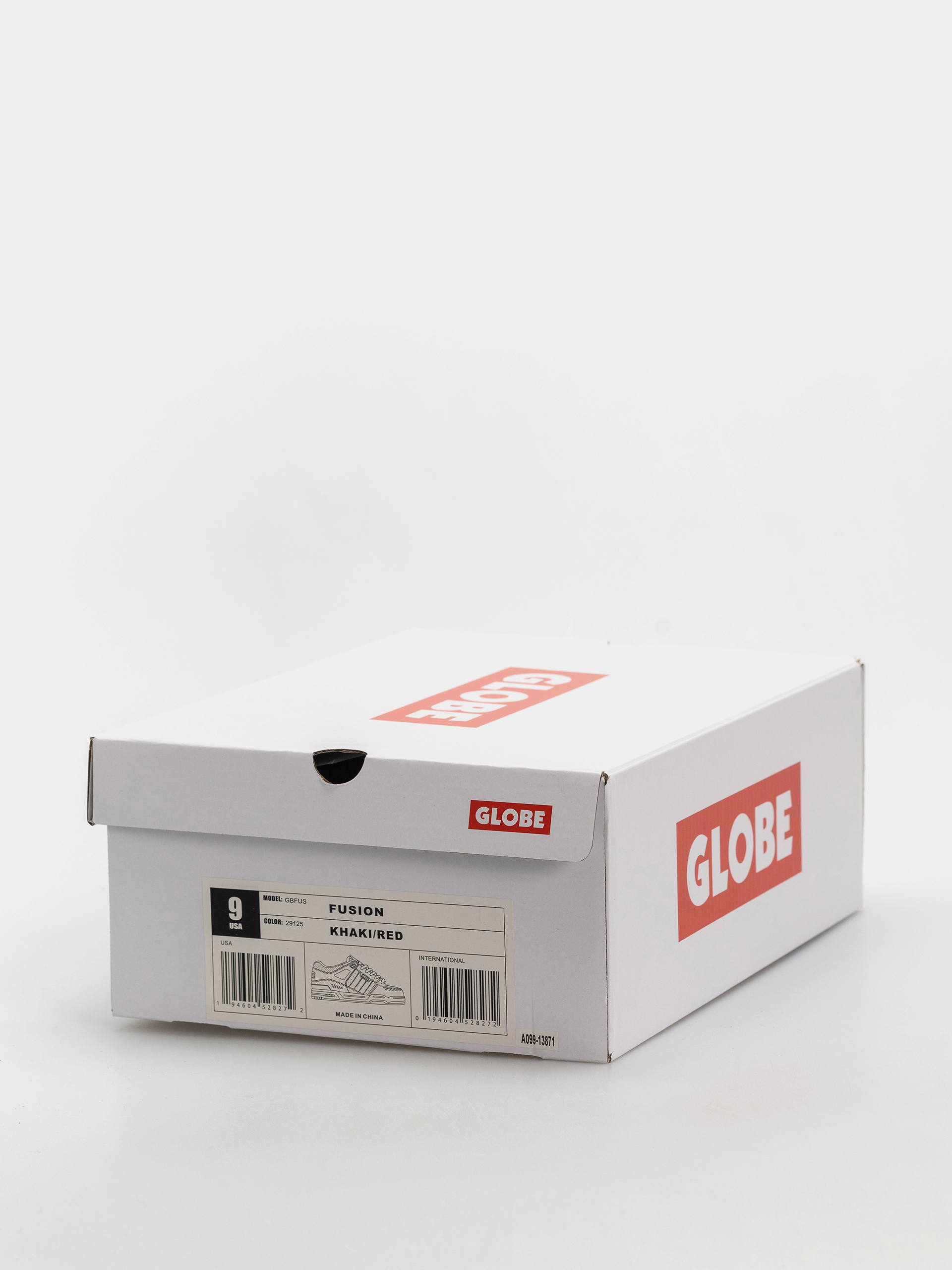 Boty Globe Fusion (khaki/red)