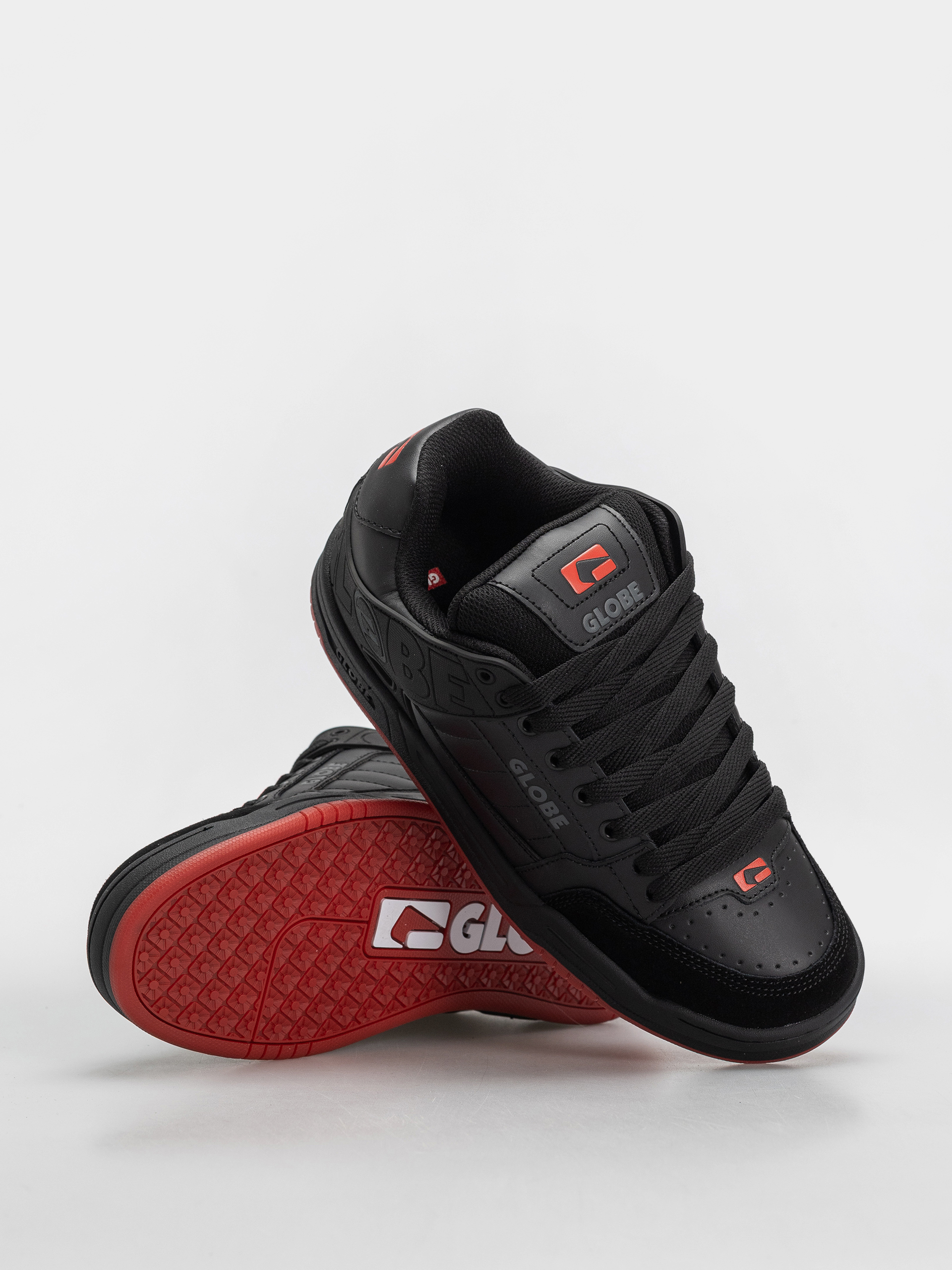 Boty Globe Tilt (black/red/charcoal)