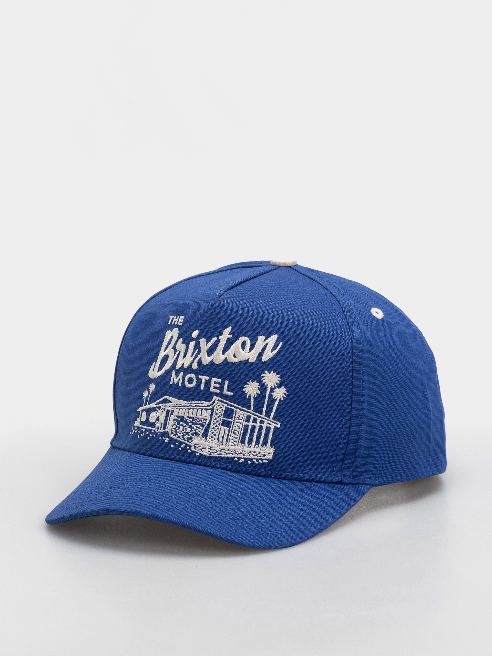 Kšiltovka Brixton Motel C Np Hp Snapback (electric blue/off white)