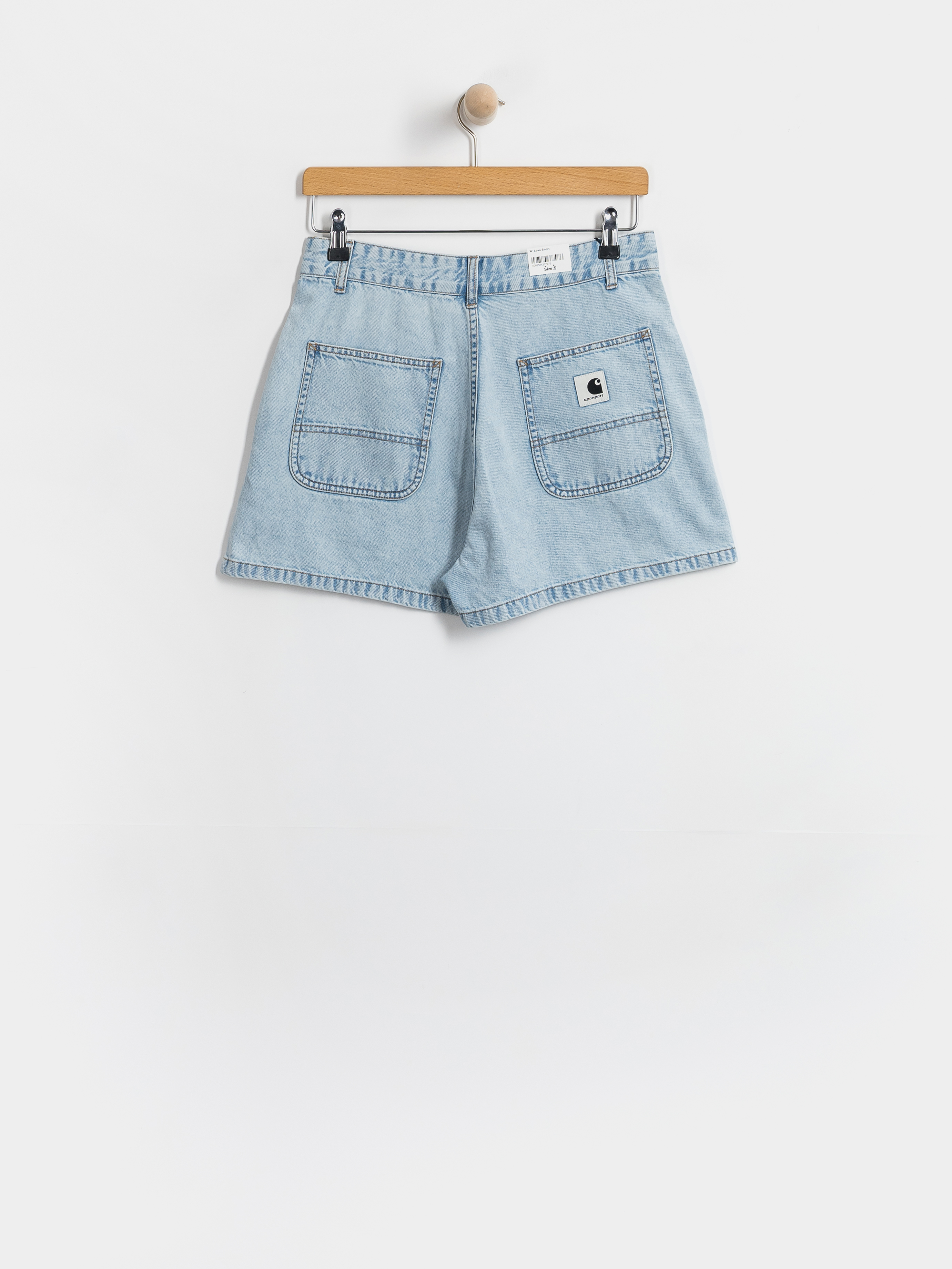 Kraťasy Carhartt WIP Lova Wmn (blue stone bleached)
