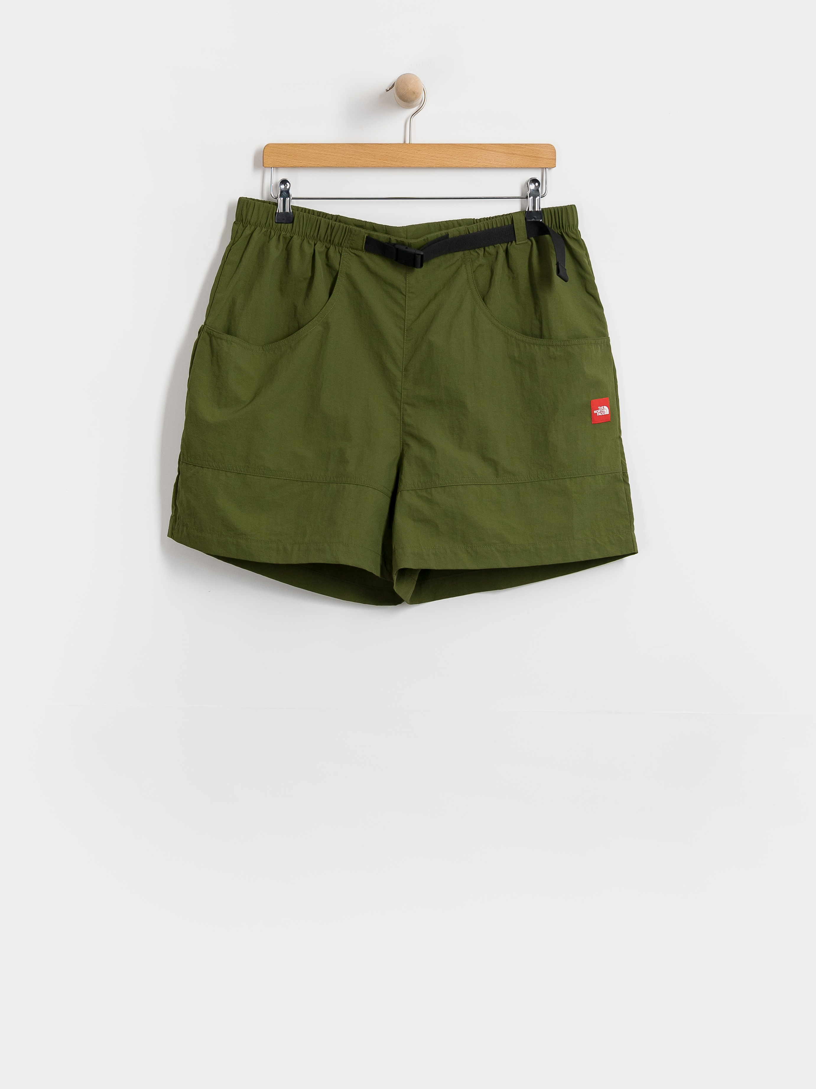 Kraťasy The North Face Tnf Red Box Nylon Belted (woodland green)
