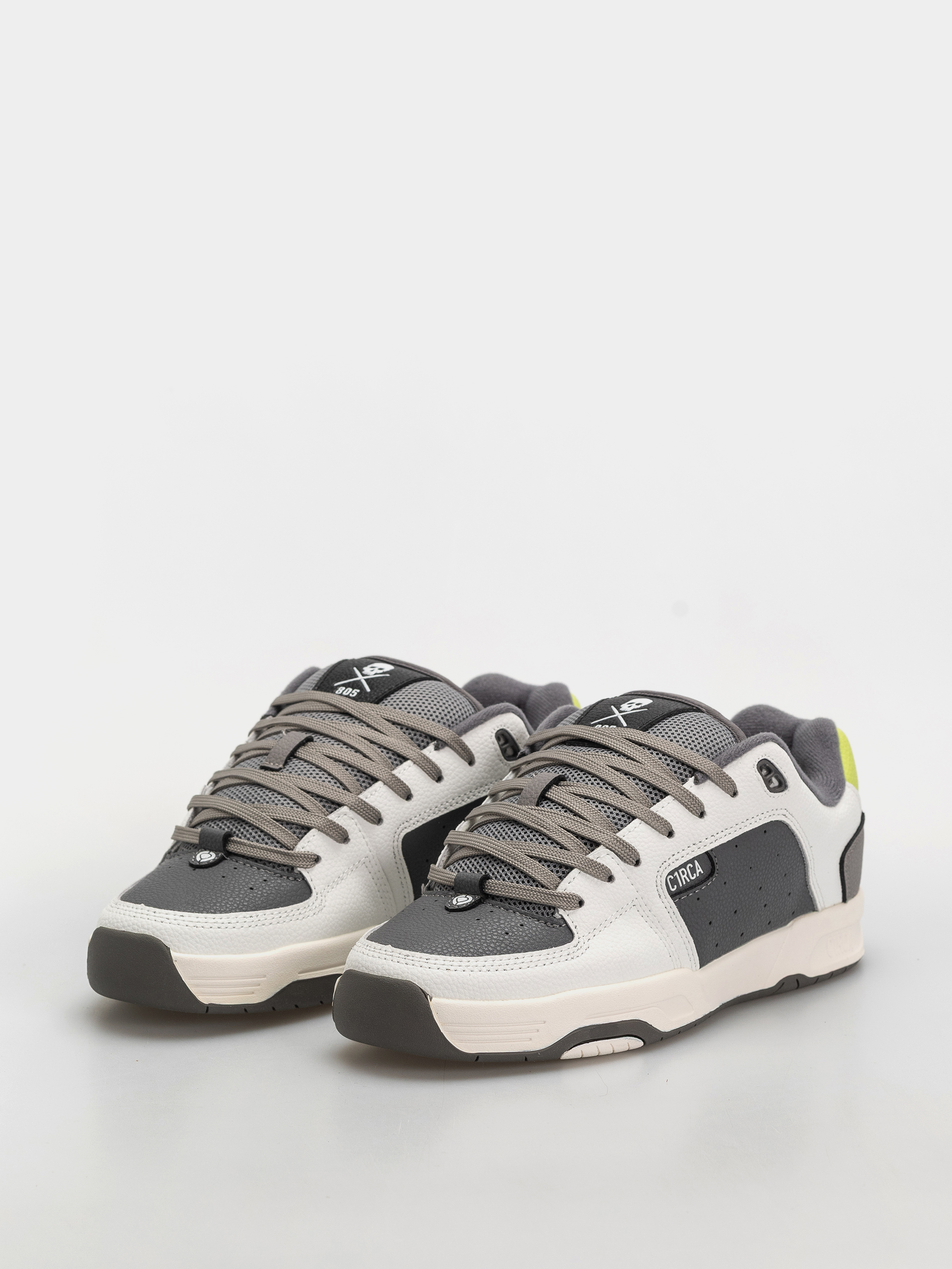 Boty Circa 805 (dark gray/white/lime)
