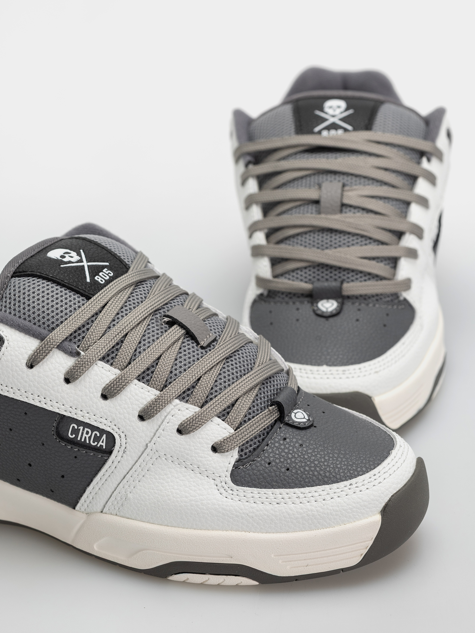Boty Circa 805 (dark gray/white/lime)