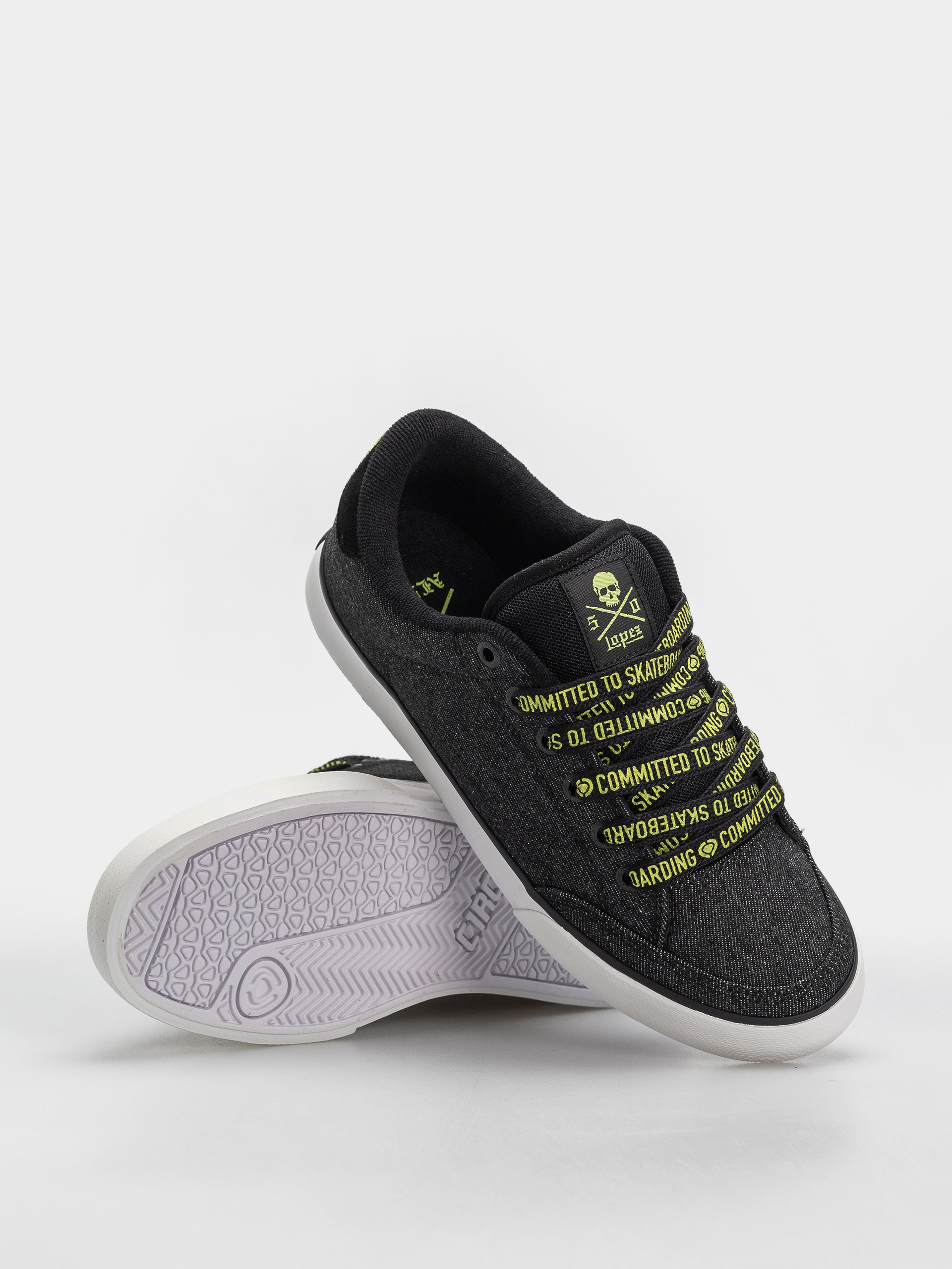 Boty Circa Al 50 (black/lime/white)