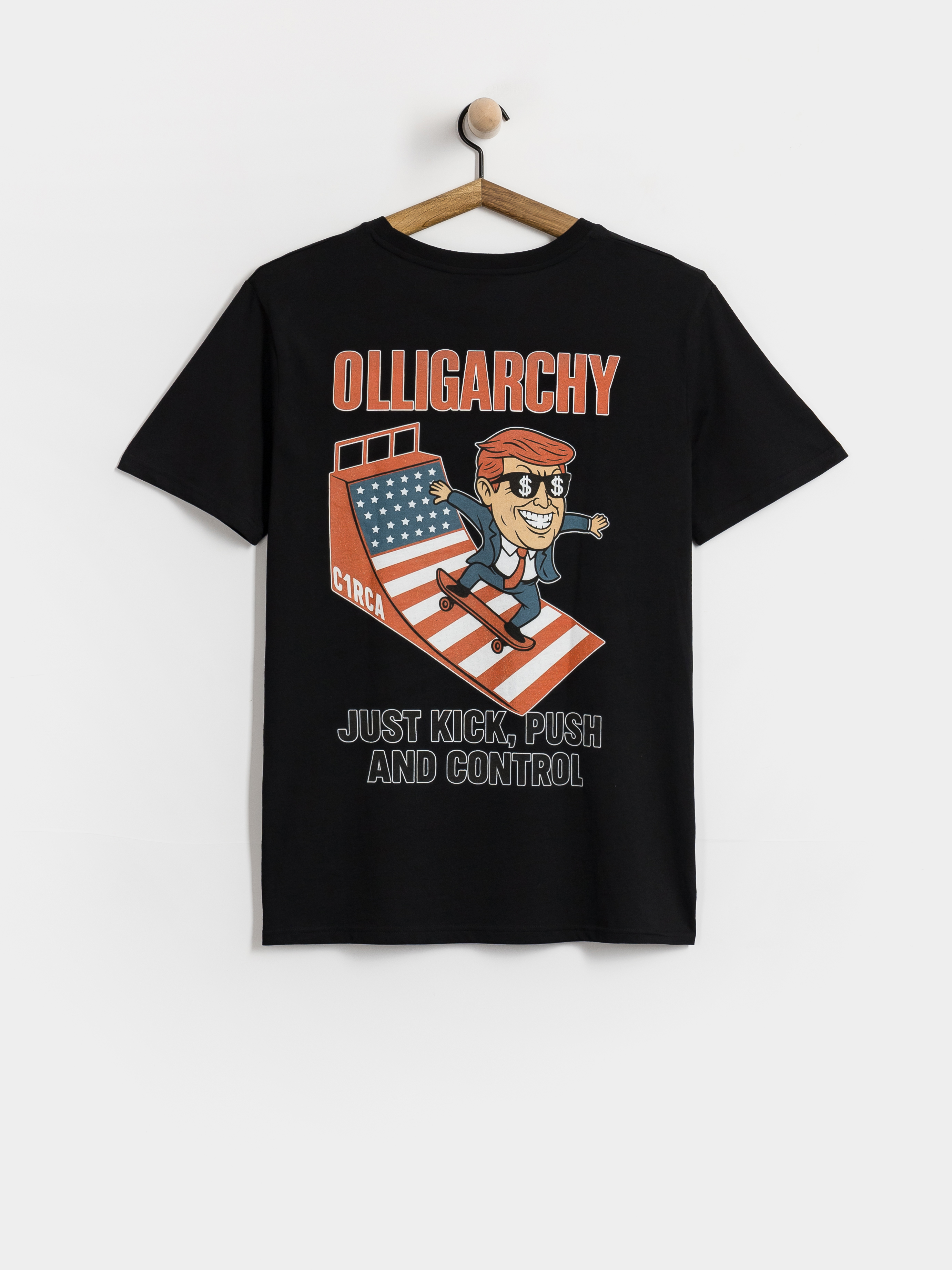 Tričko Circa Boss Says (black)