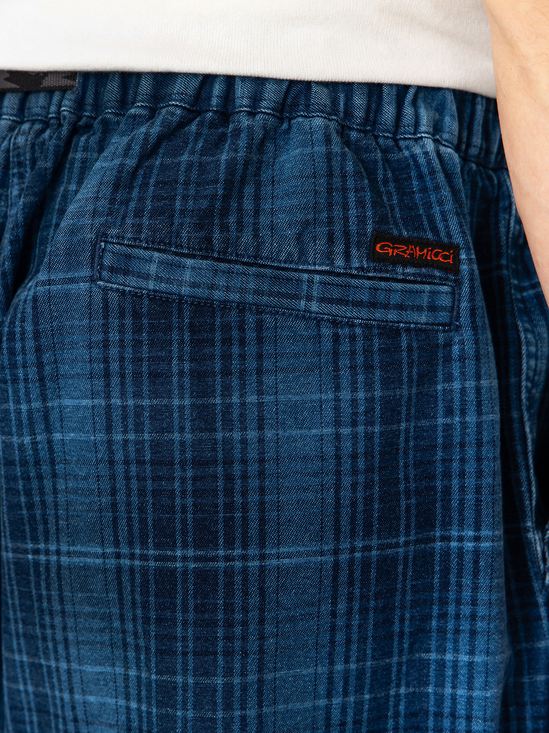 Kraťasy Gramicci Lagoon Short Denim Plaid (ind check pla)