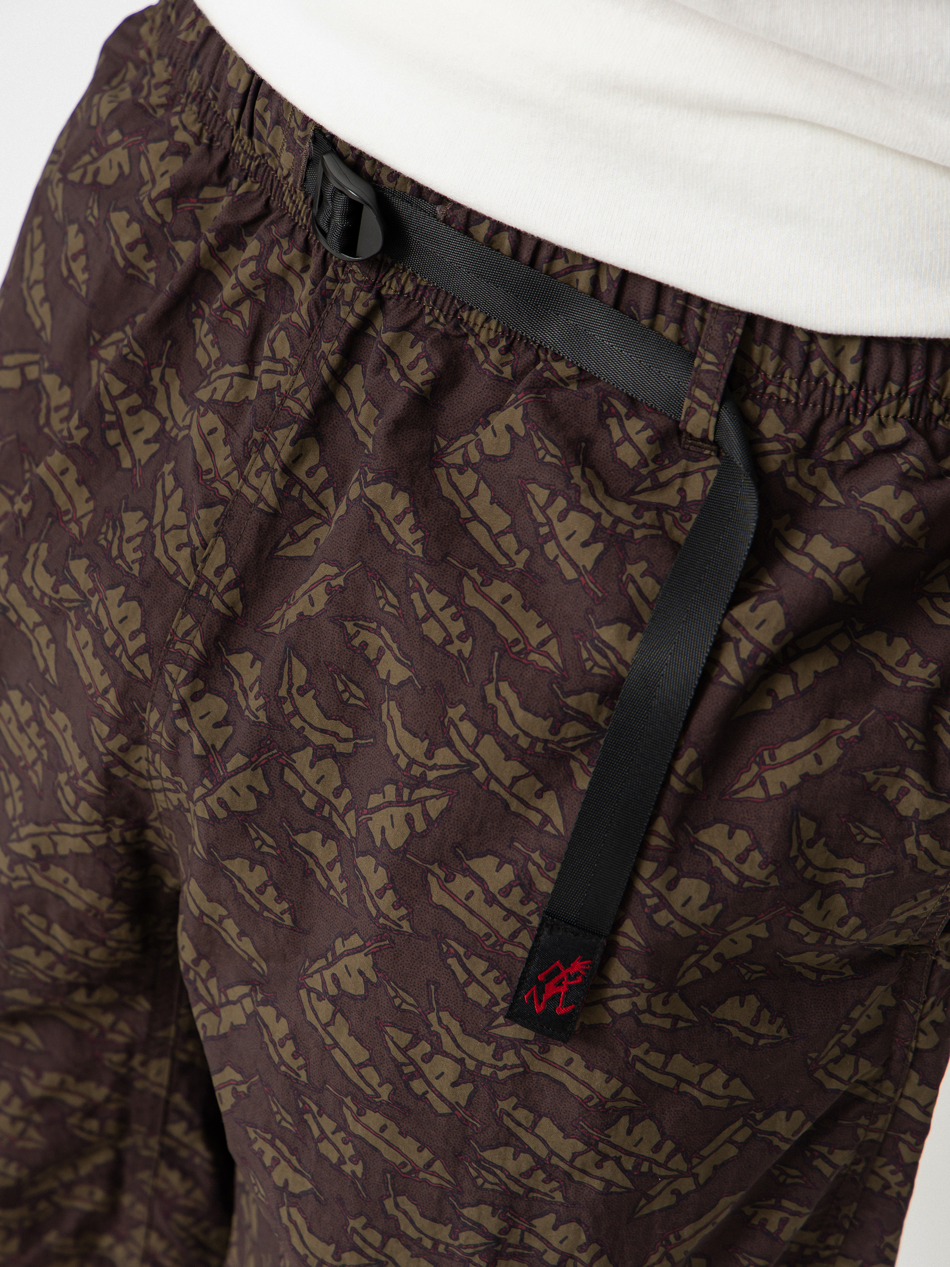 Kraťasy Gramicci Nylon Packable G-Short (brown leaf)