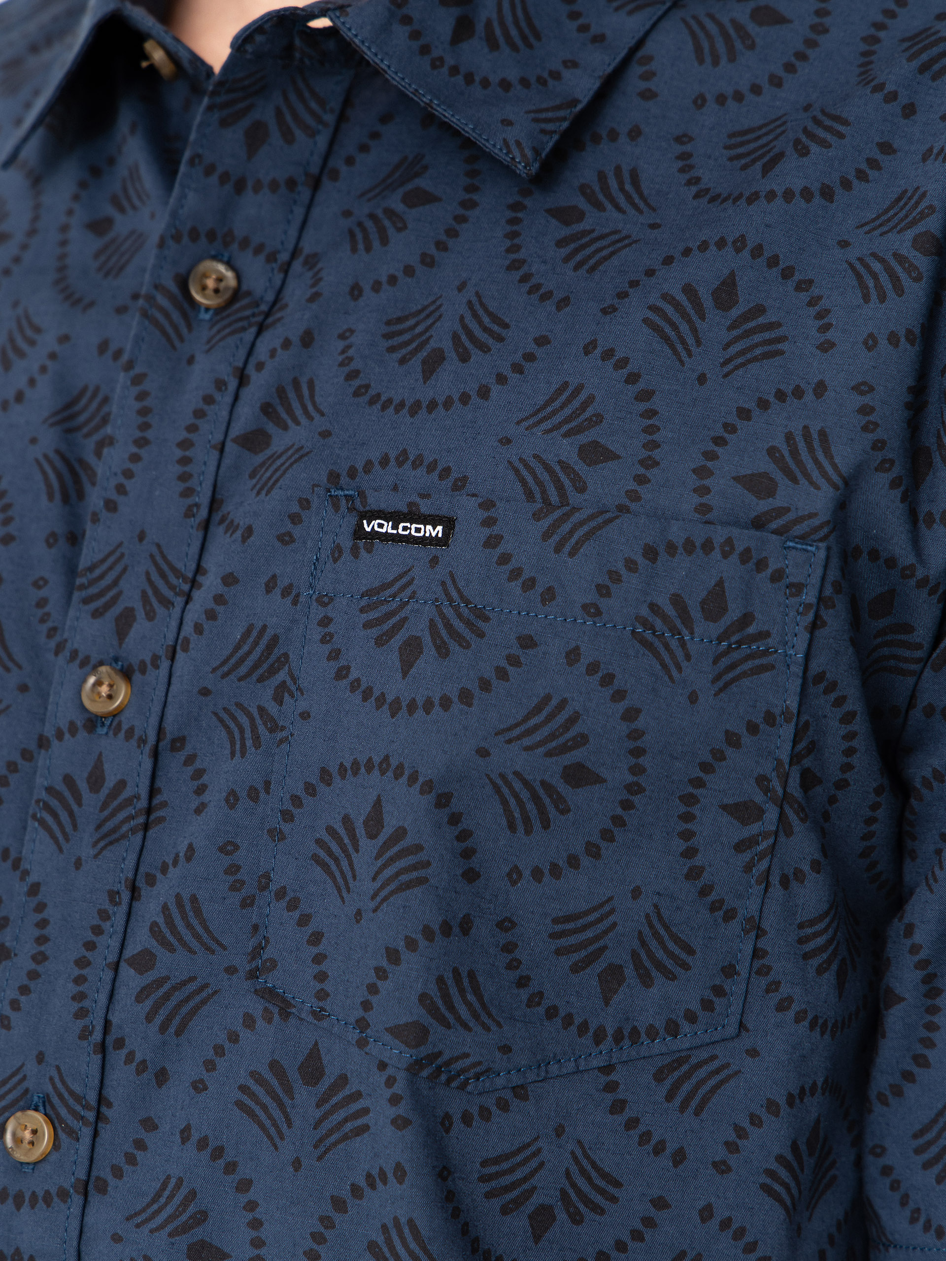 Košile Volcom Scaler Stone (midnight blue)