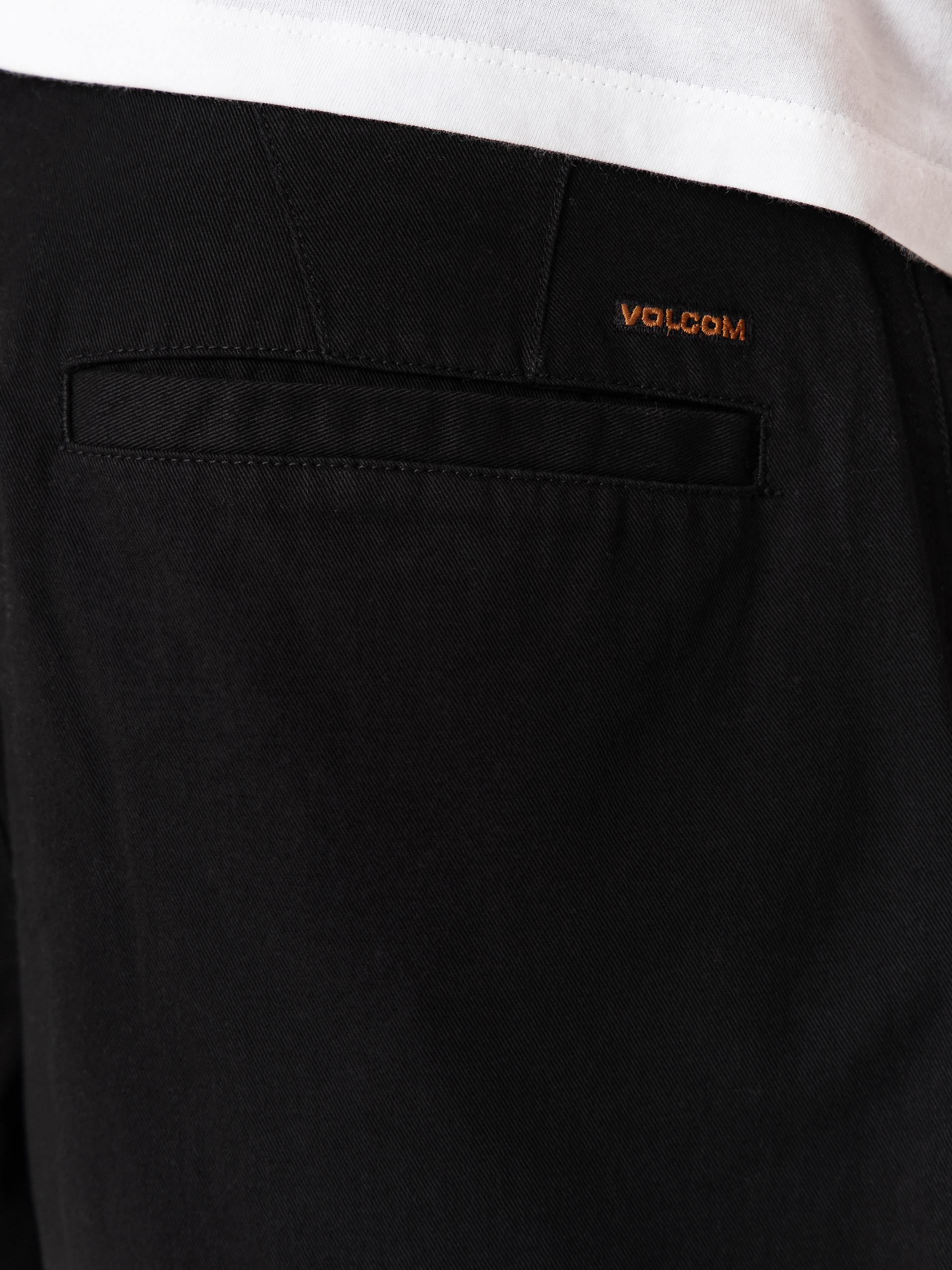 Kalhoty Volcom Baggos Pleat (black)
