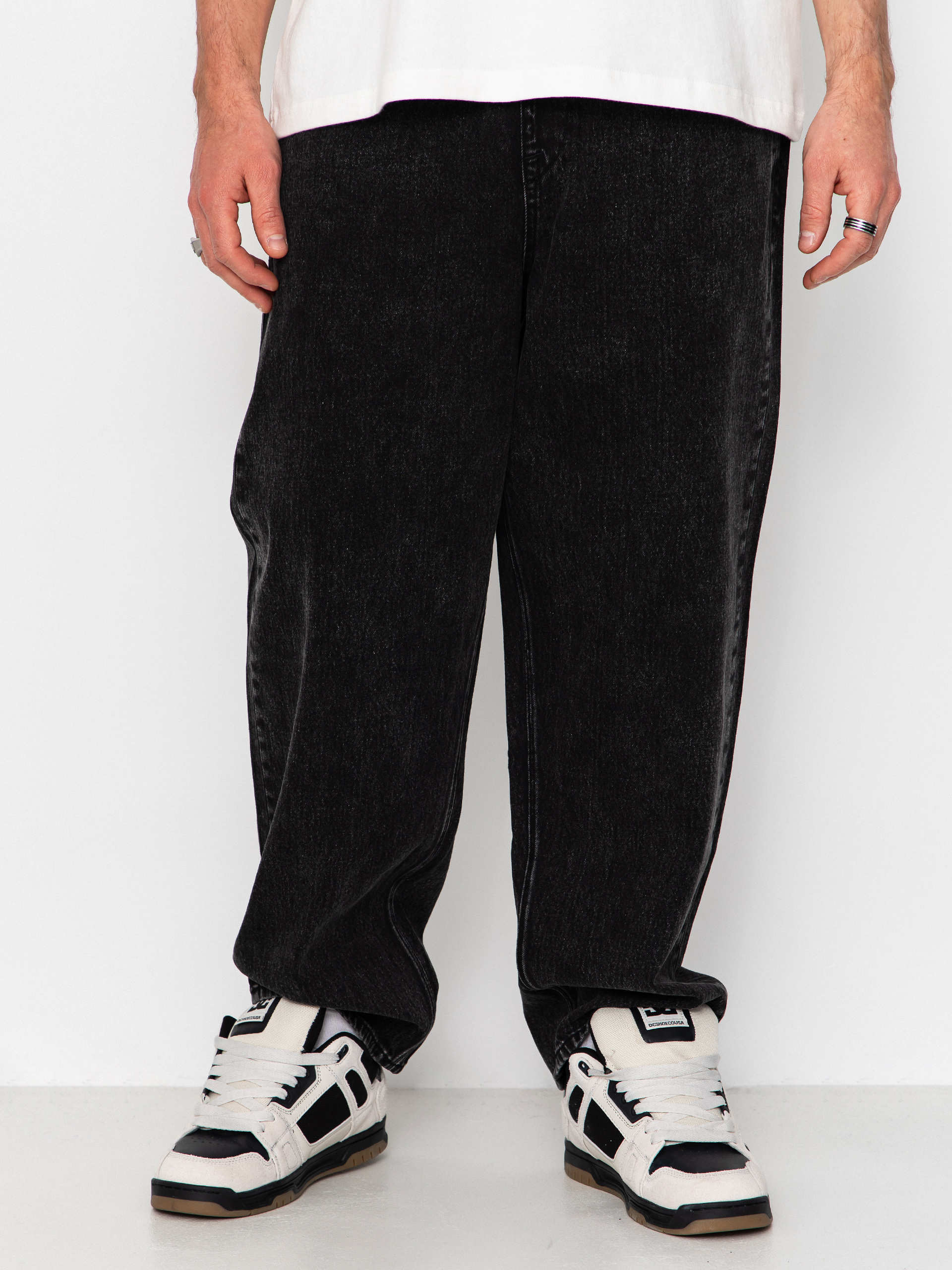 Kalhoty Volcom Freazy Loose Ew (blackity black)