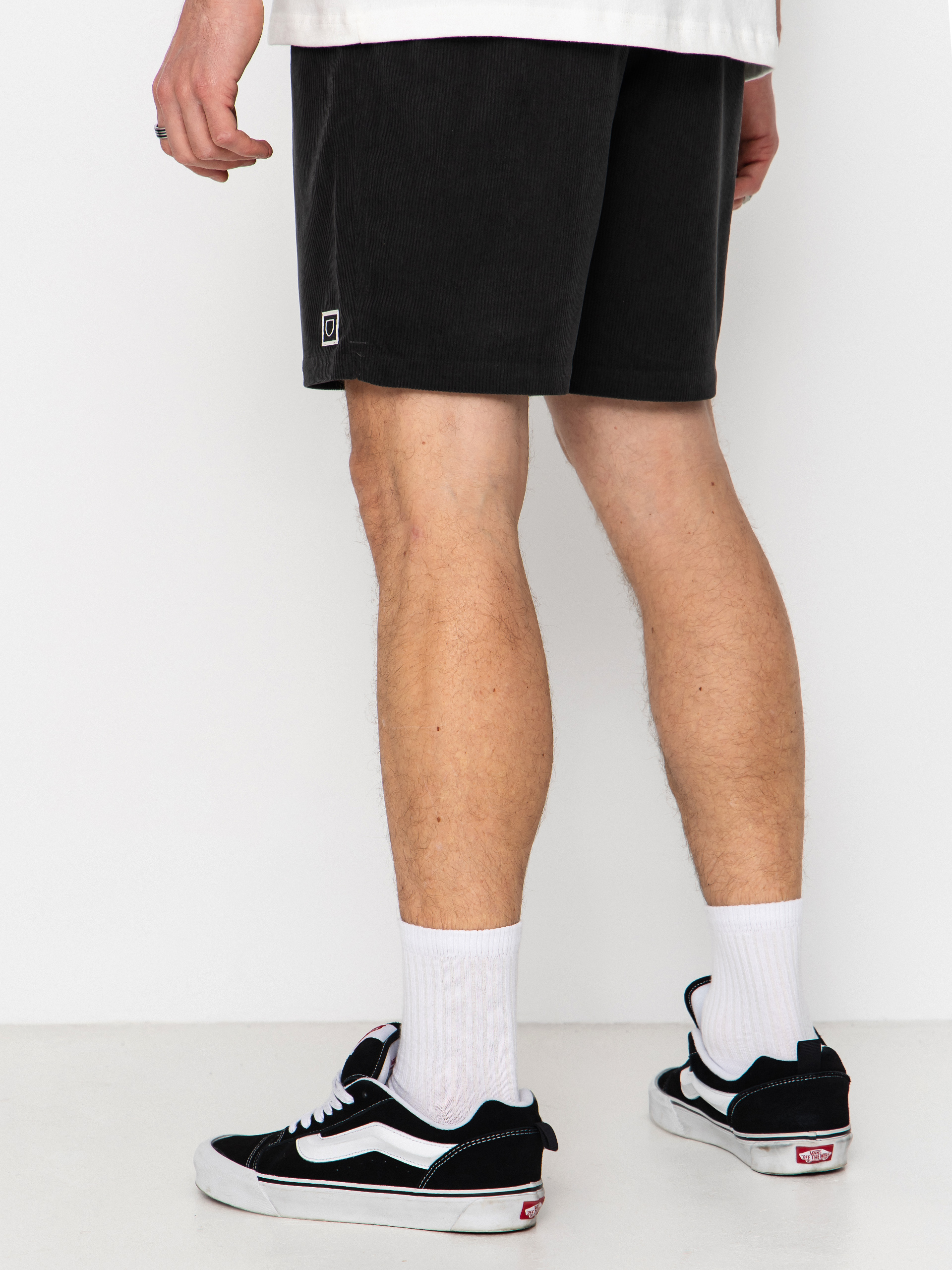 Kraťasy Brixton Everyday Corduroy (vintage black)
