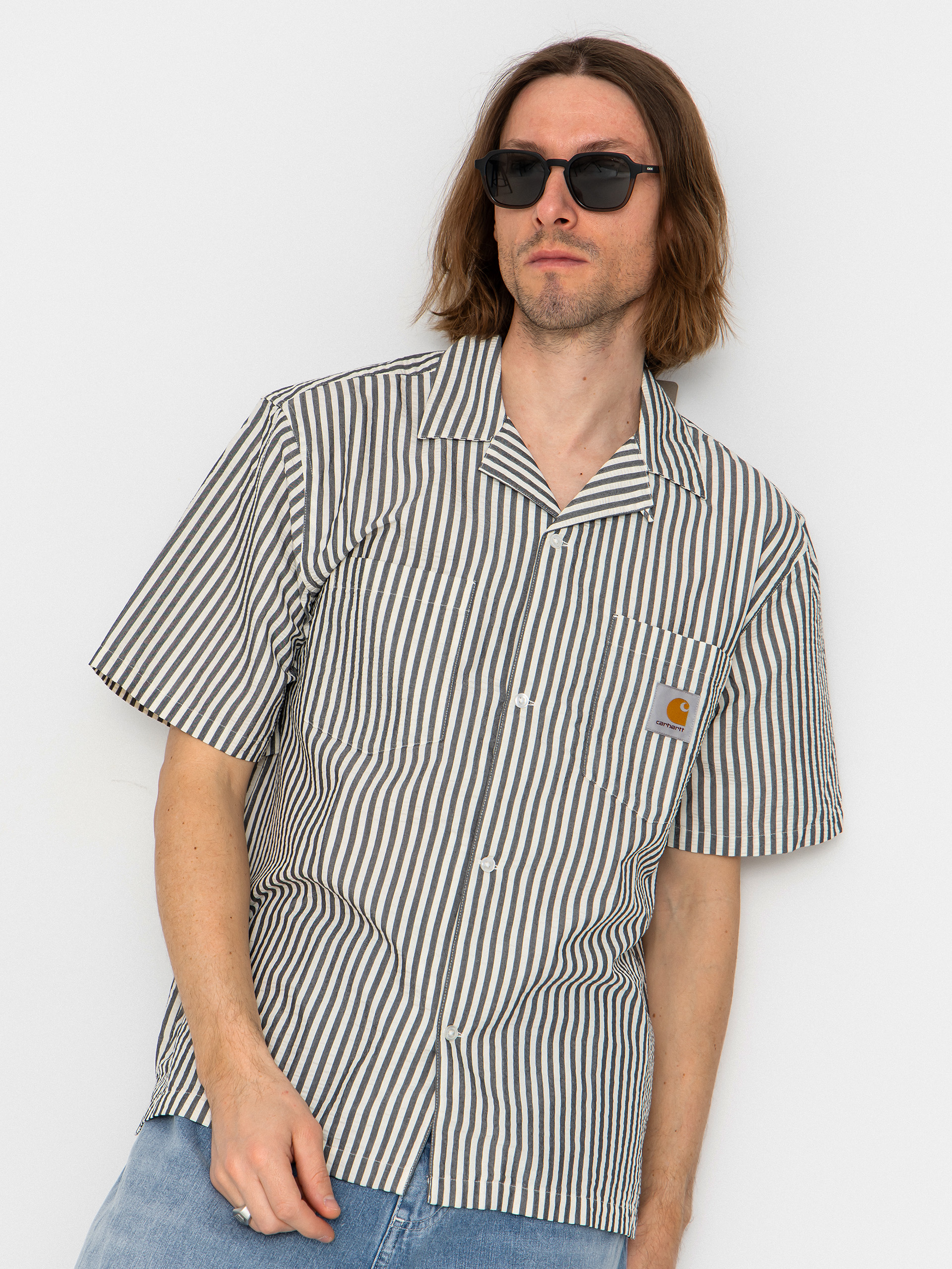 Kou0161ile Carhartt WIP Leavel (leavel stripe/black/wax)