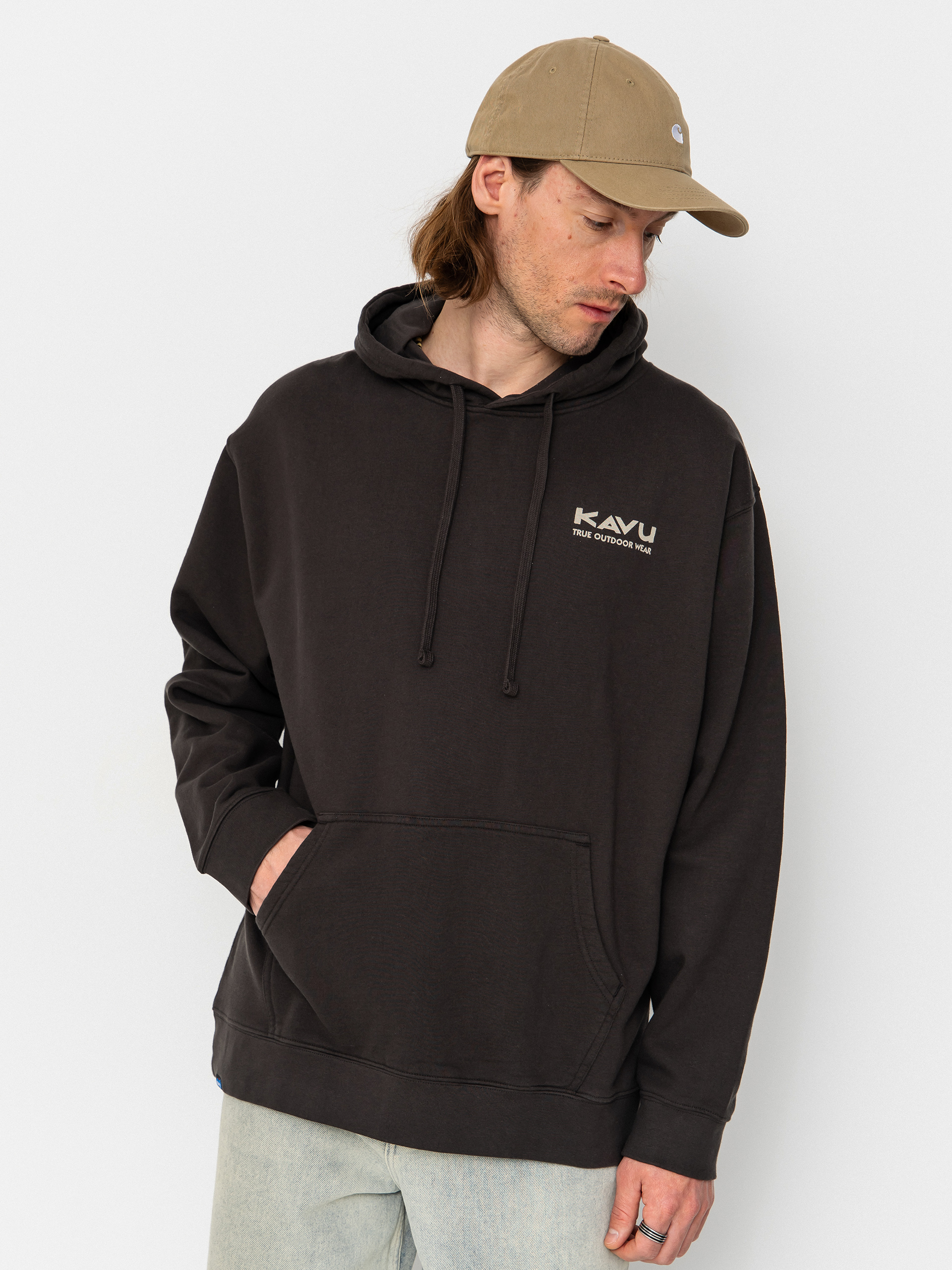 Mikina s kapucí Kavu Kavu Core HD (carbon black)
