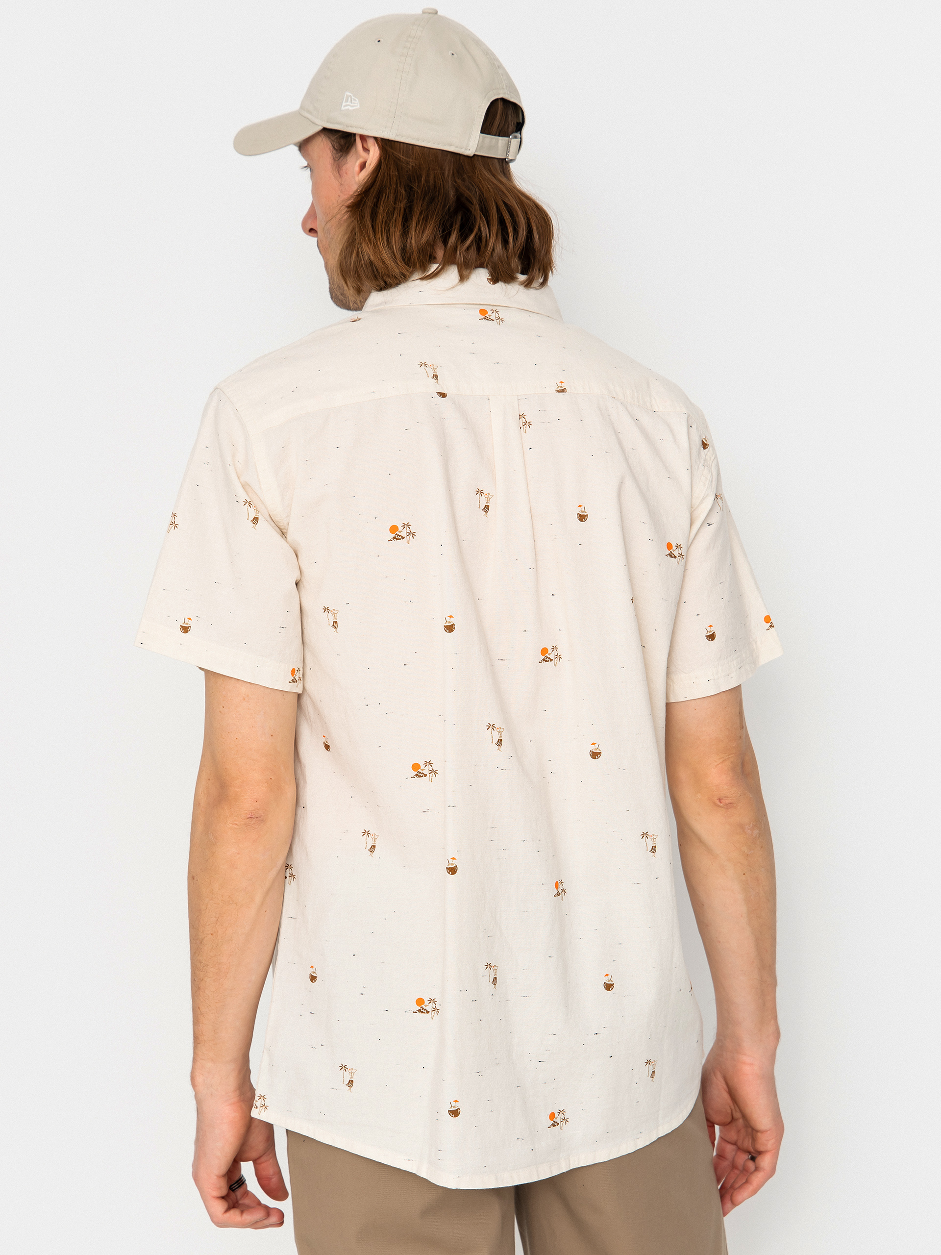 Košile Rip Curl Skelly Breach (off white)