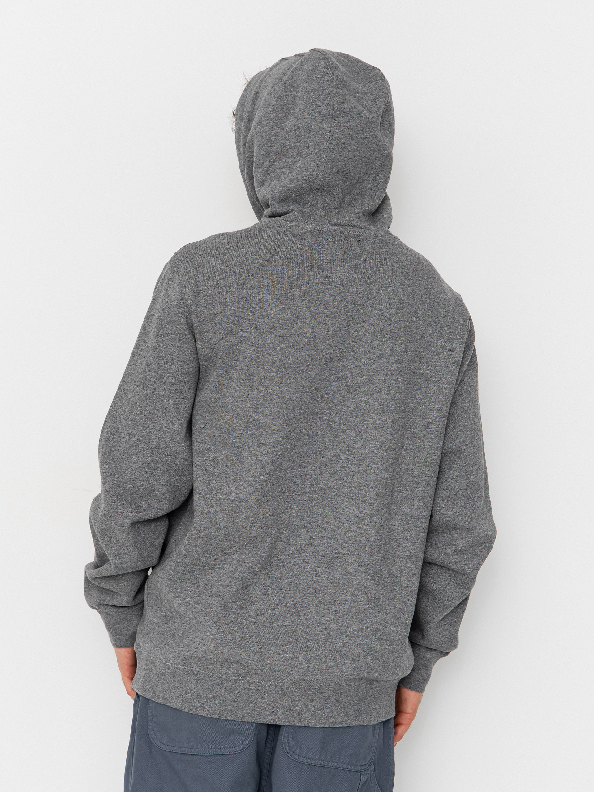 Mikina s kapucí Fox Fox Head HD (heather graphite)