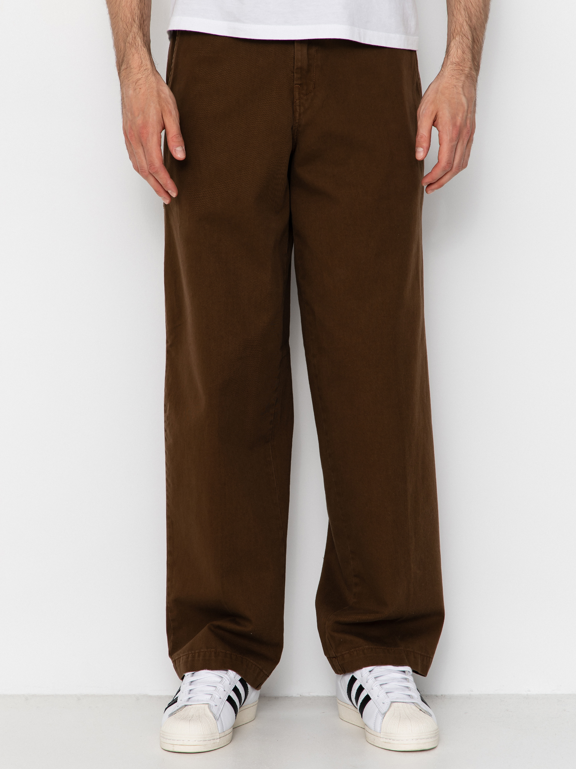 Kalhoty Dickies 247 Loose Garment Dyed Work (timber brown)