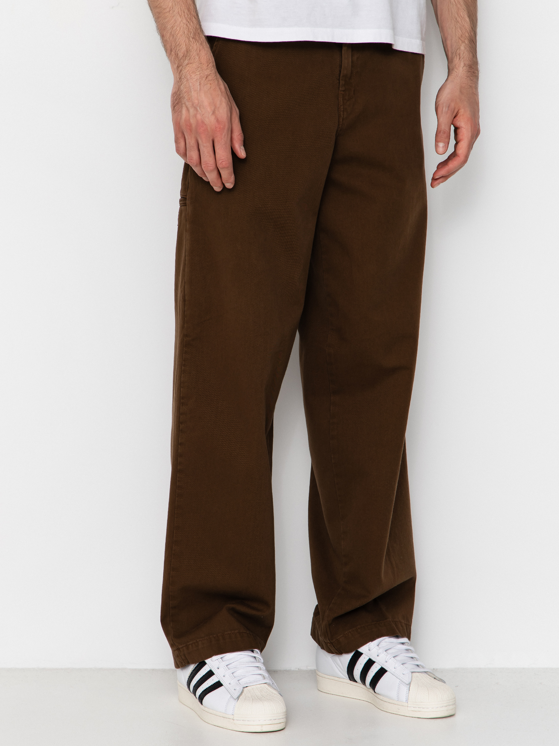 Kalhoty Dickies 247 Loose Garment Dyed Work (timber brown)