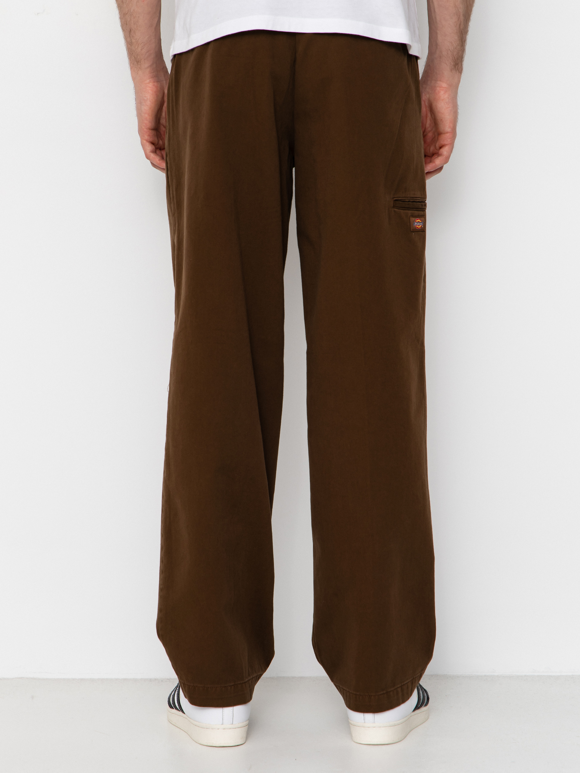 Kalhoty Dickies 247 Loose Garment Dyed Work (timber brown)