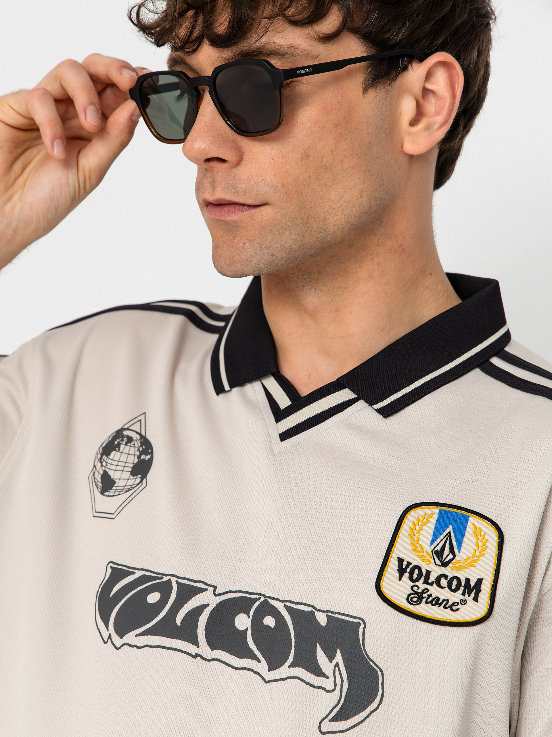 Tričko Volcom Copa Crew (stone)