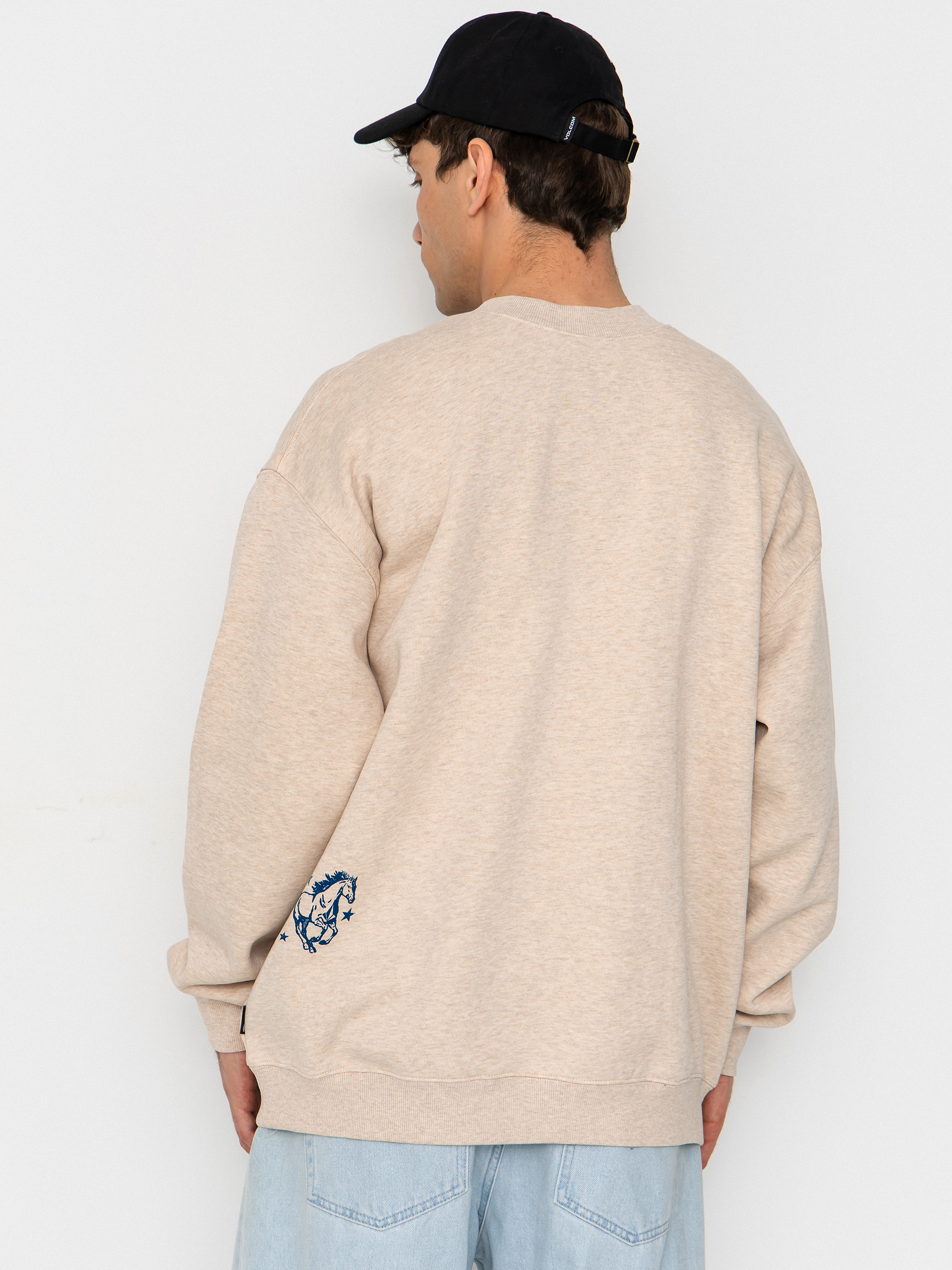 Mikina Volcom Recto Verso Crew (dust heather)