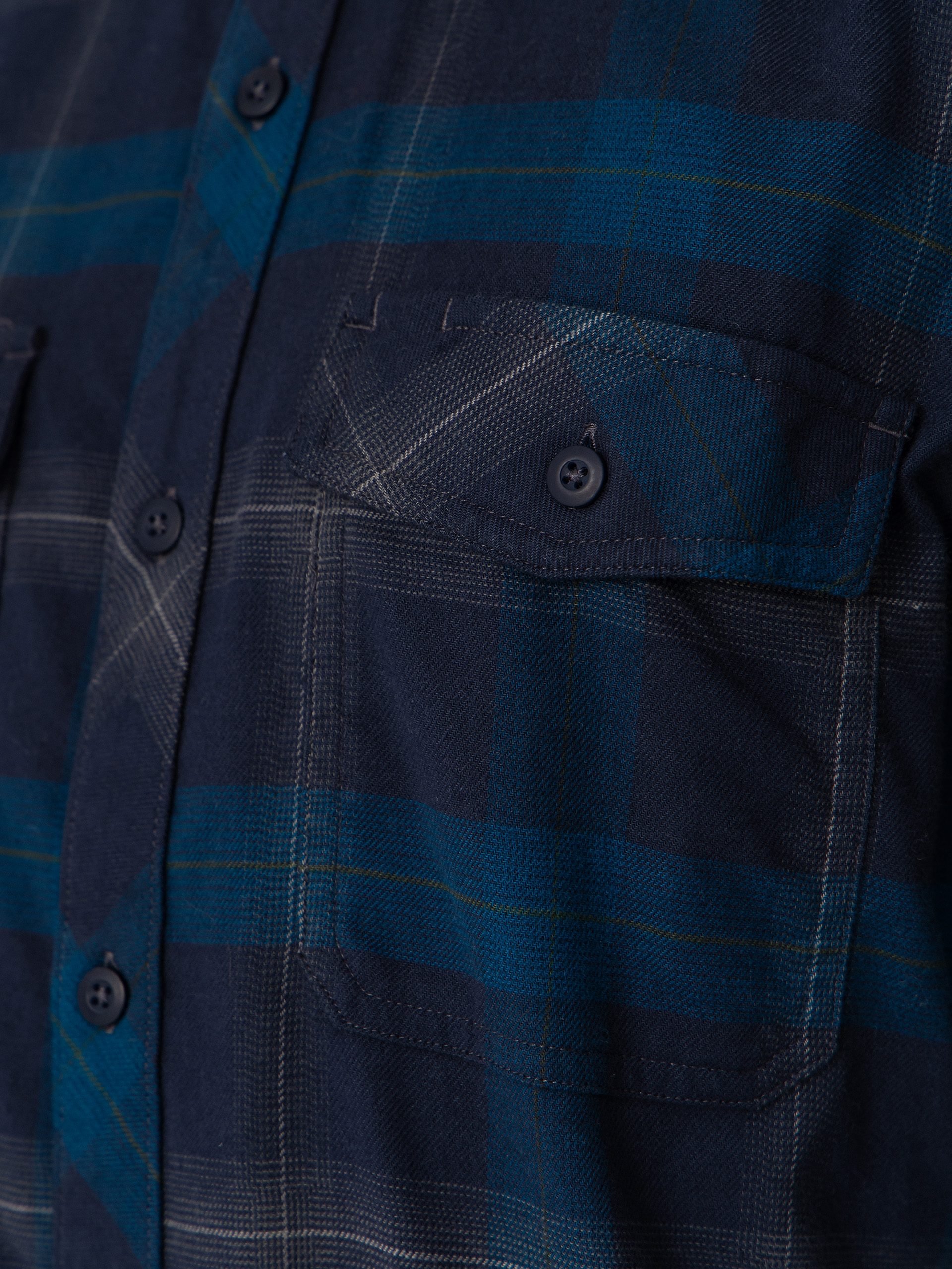 Košile Fox Survivalist Core Flannel (midnight)