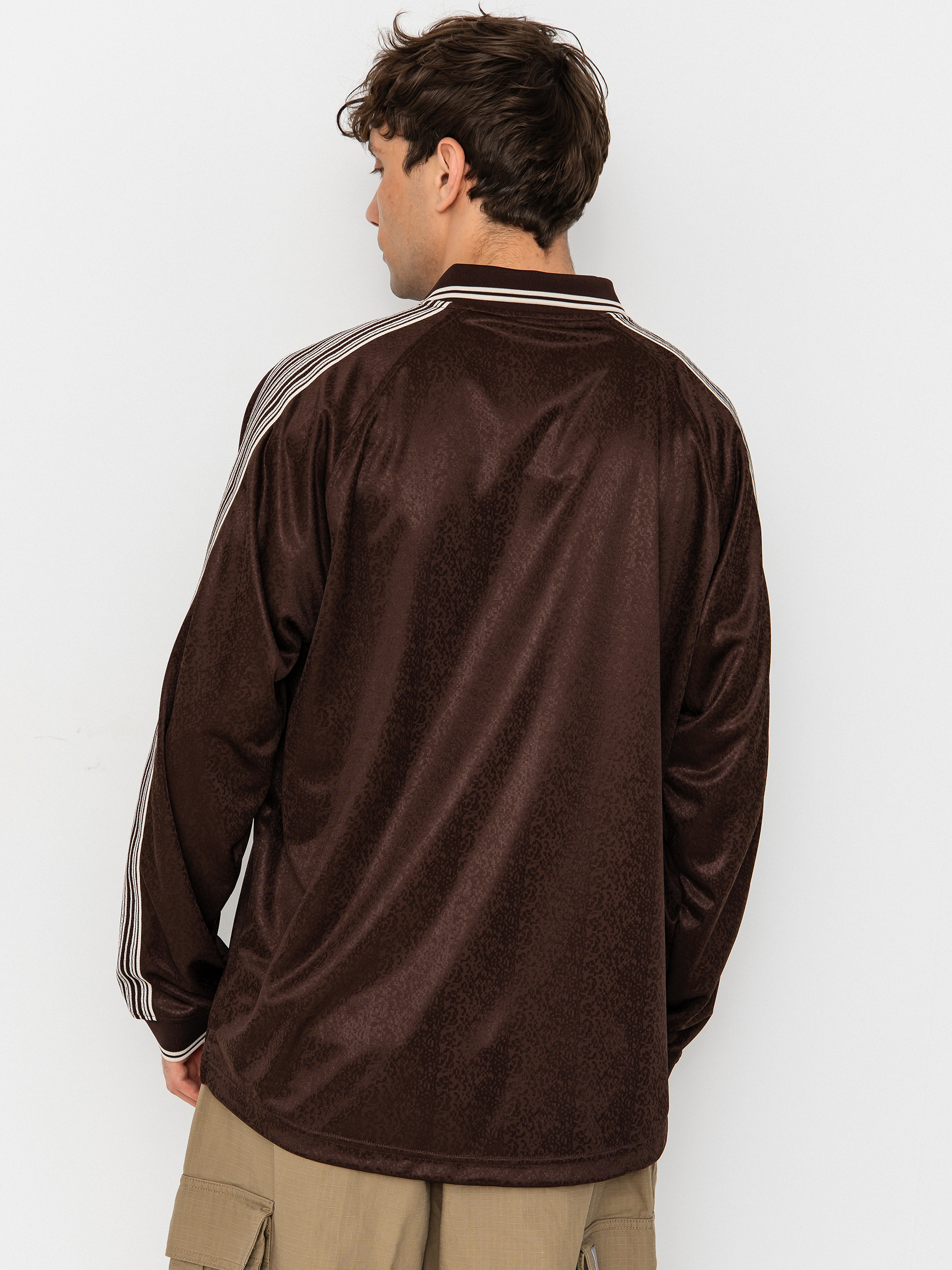 Košile Polar Skate Davie (chocolate/ivory)