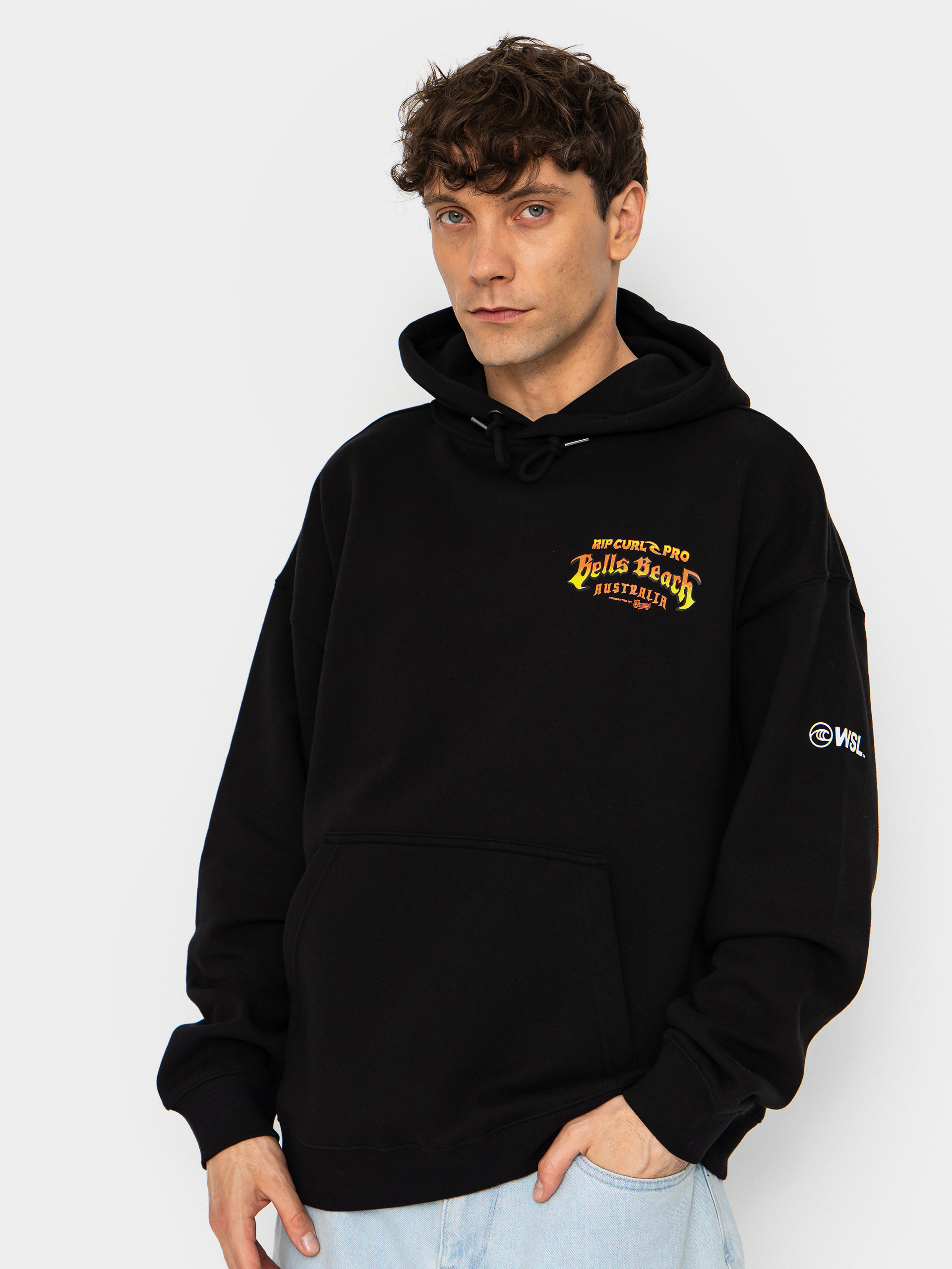Mikina s kapucí Rip Curl Bells Pro 26 HD (black)