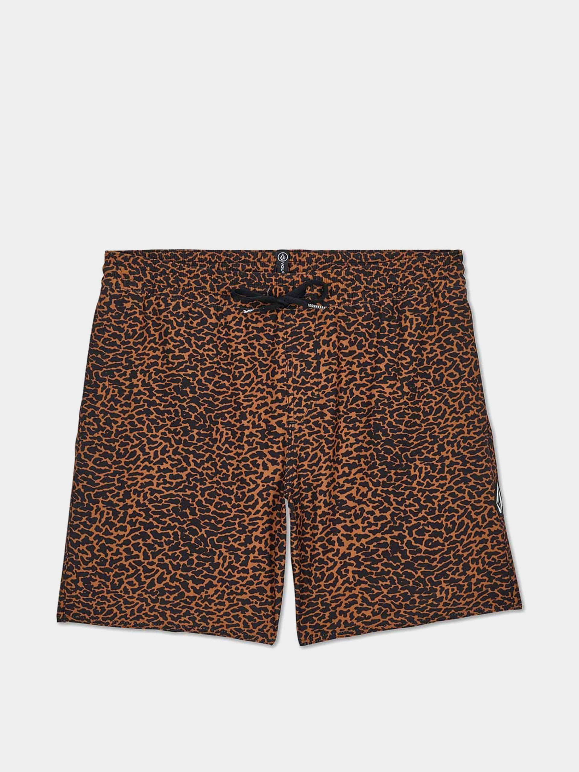 Kraťasy Volcom Melange Trunk 17 (brown horn)
