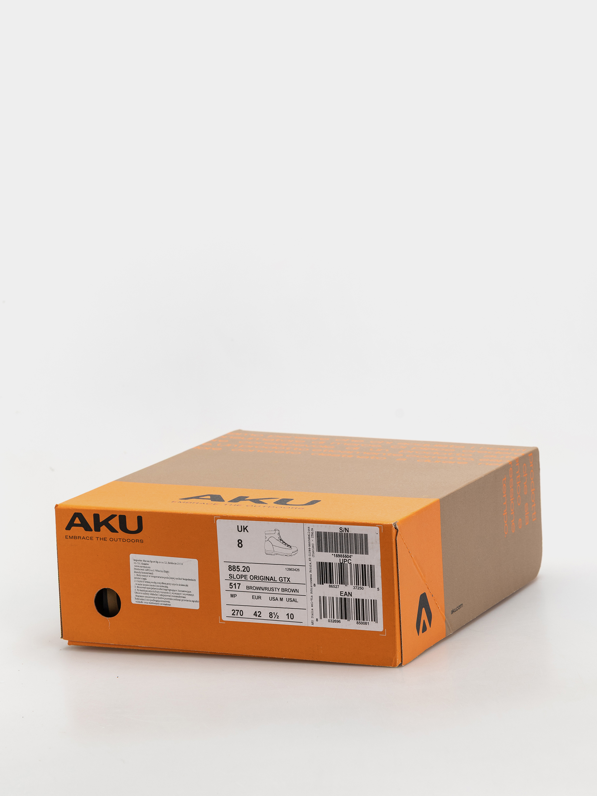 Boty AKU Slope Original GTX (brown/rusty brown)