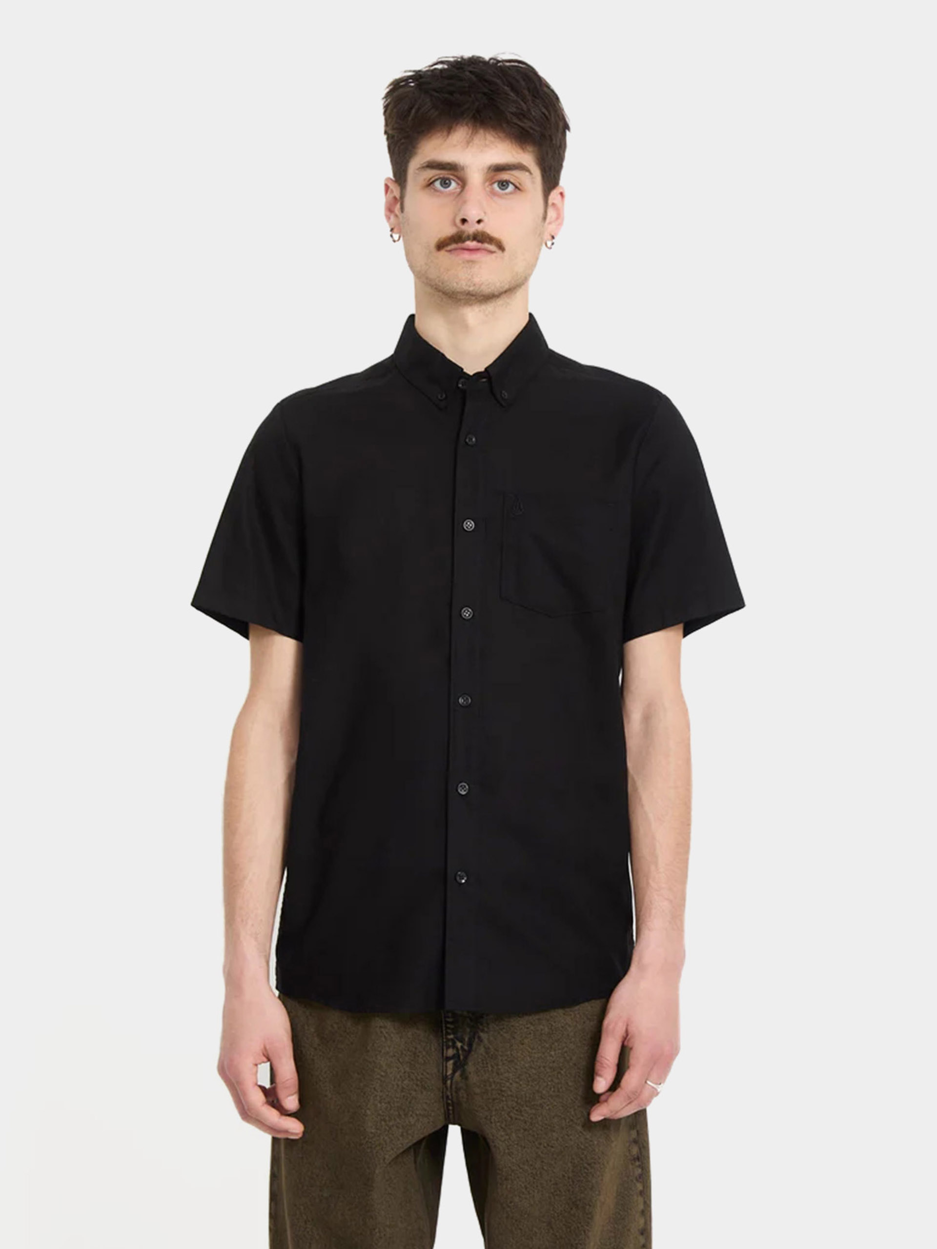 Košile Volcom Everett Oxford (new black)