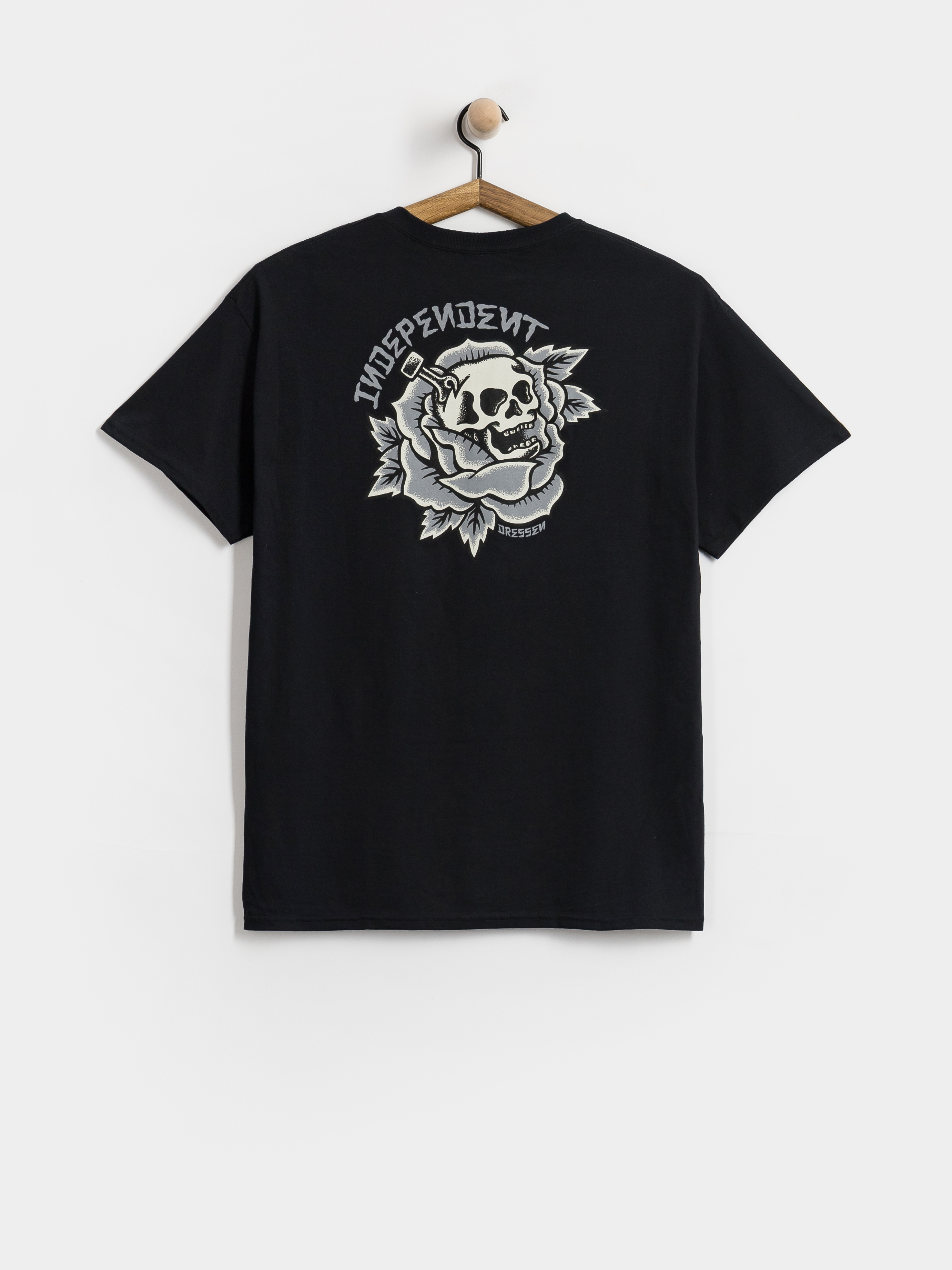 Tričko Independent Dressen Skull Rose