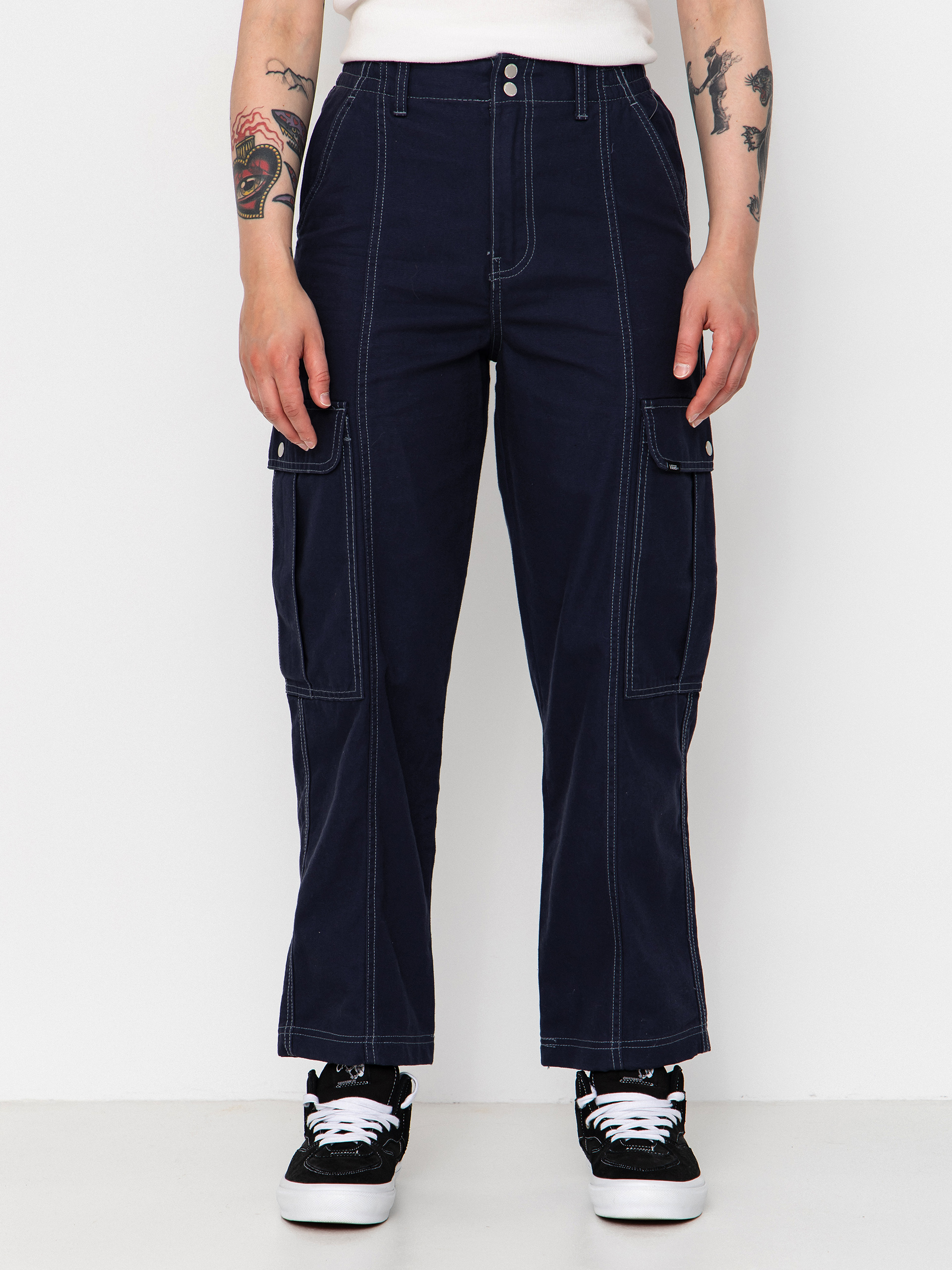 Kalhoty Vans 6Oz Canvas Sidewalk Wmn (parisian night)