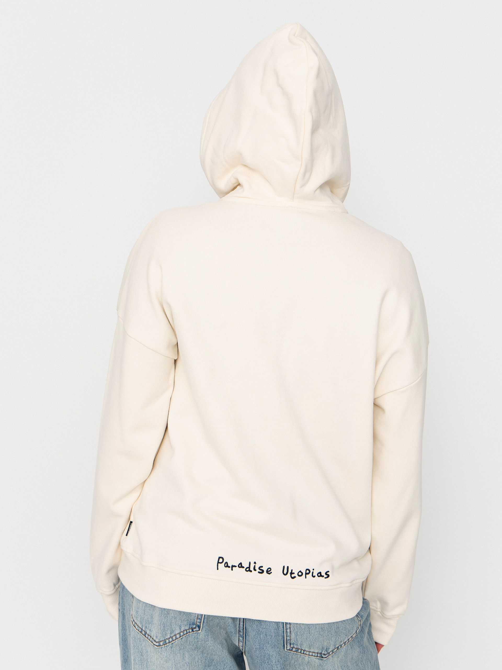 Mikina s kapucí Volcom Fa Mickey Mason ZHD Wmn (off white)