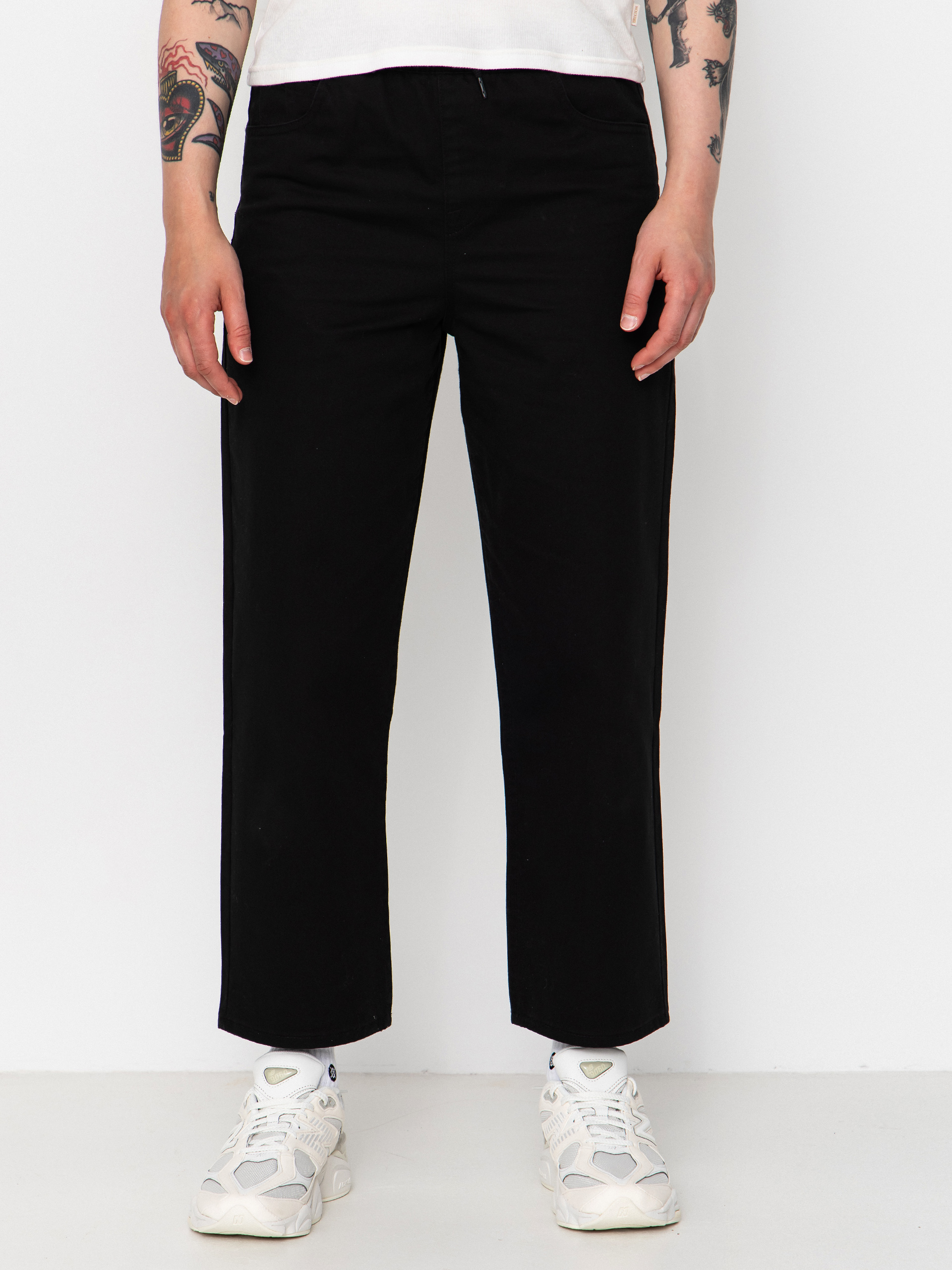 Kalhoty Volcom Freazy Ew JR (black)