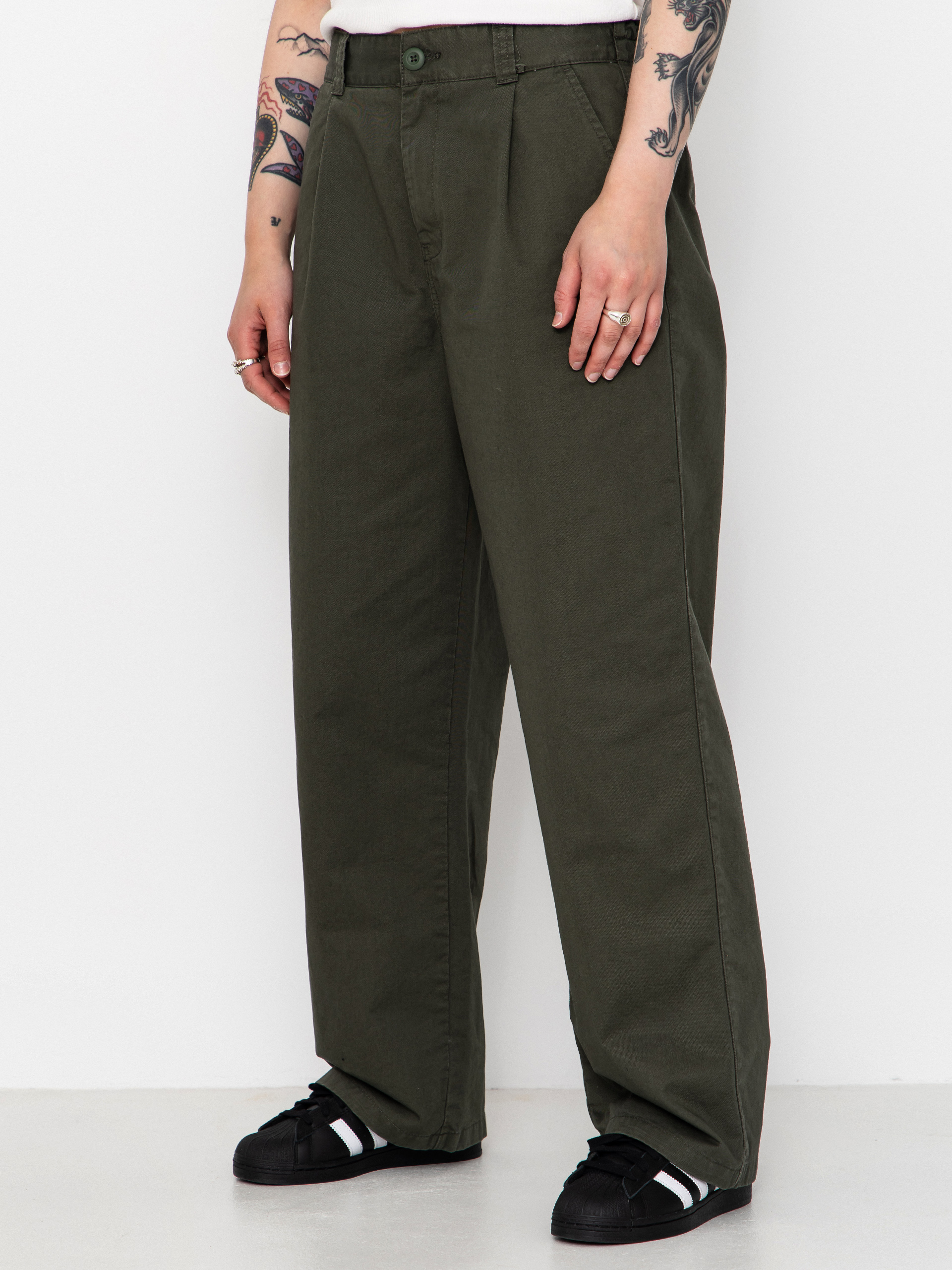 Kalhoty Carhartt WIP Marv Wmn (opuntia)