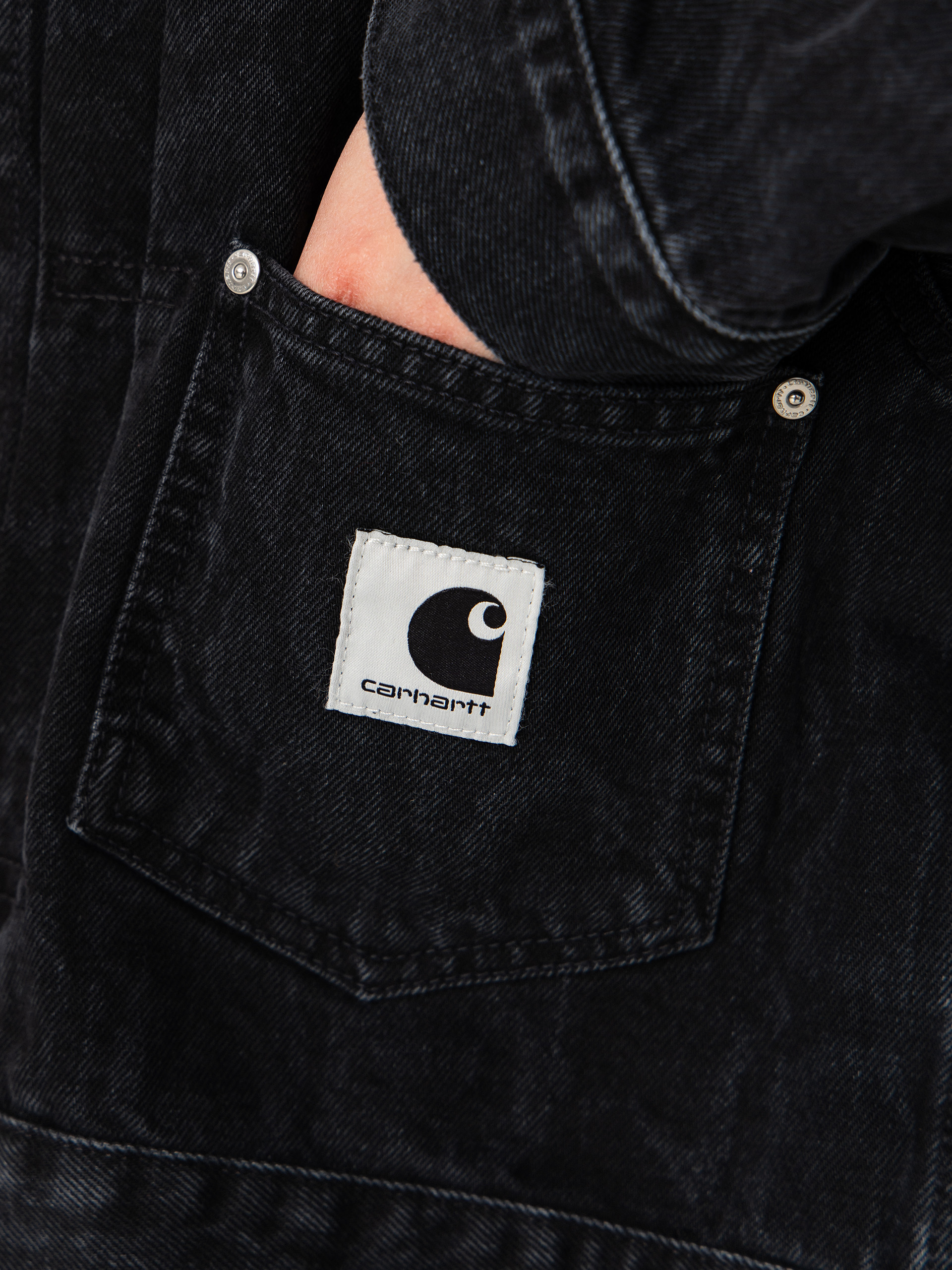 Bunda Carhartt WIP Belmar Wmn (snake camo/black)