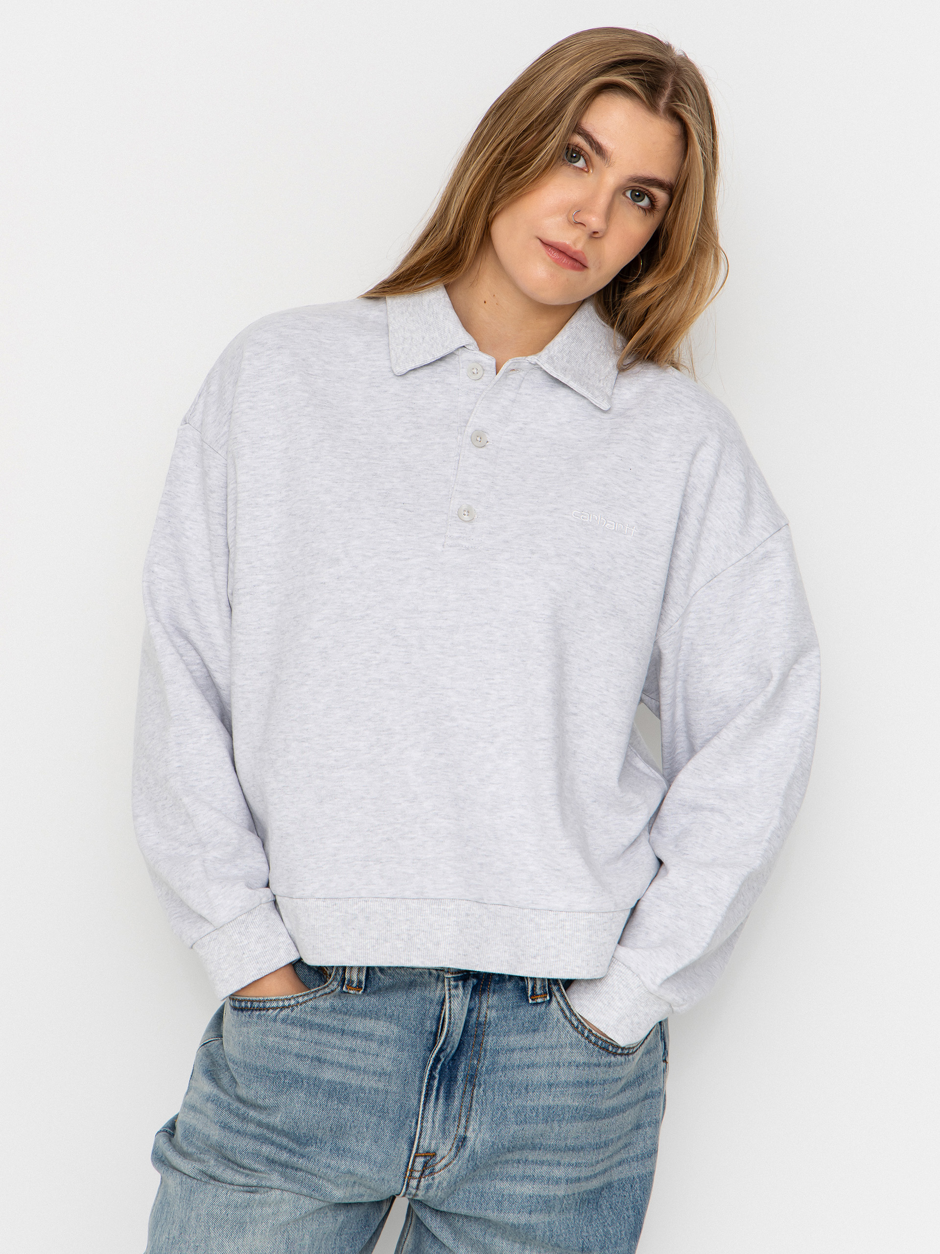 Mikina Carhartt WIP Brenta Polo Wmn