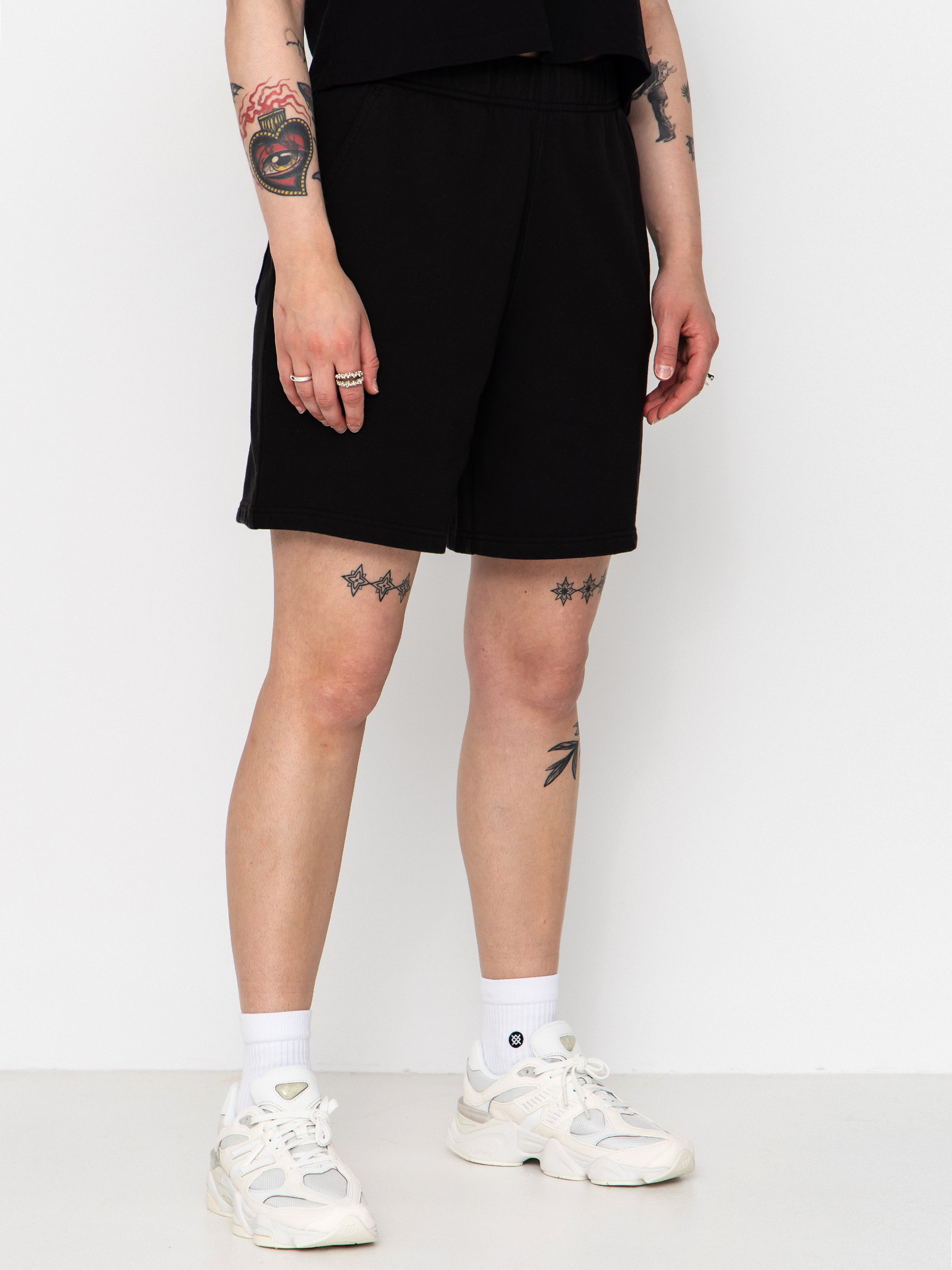 Kraťasy Carhartt WIP Brenta Wmn (black/white)