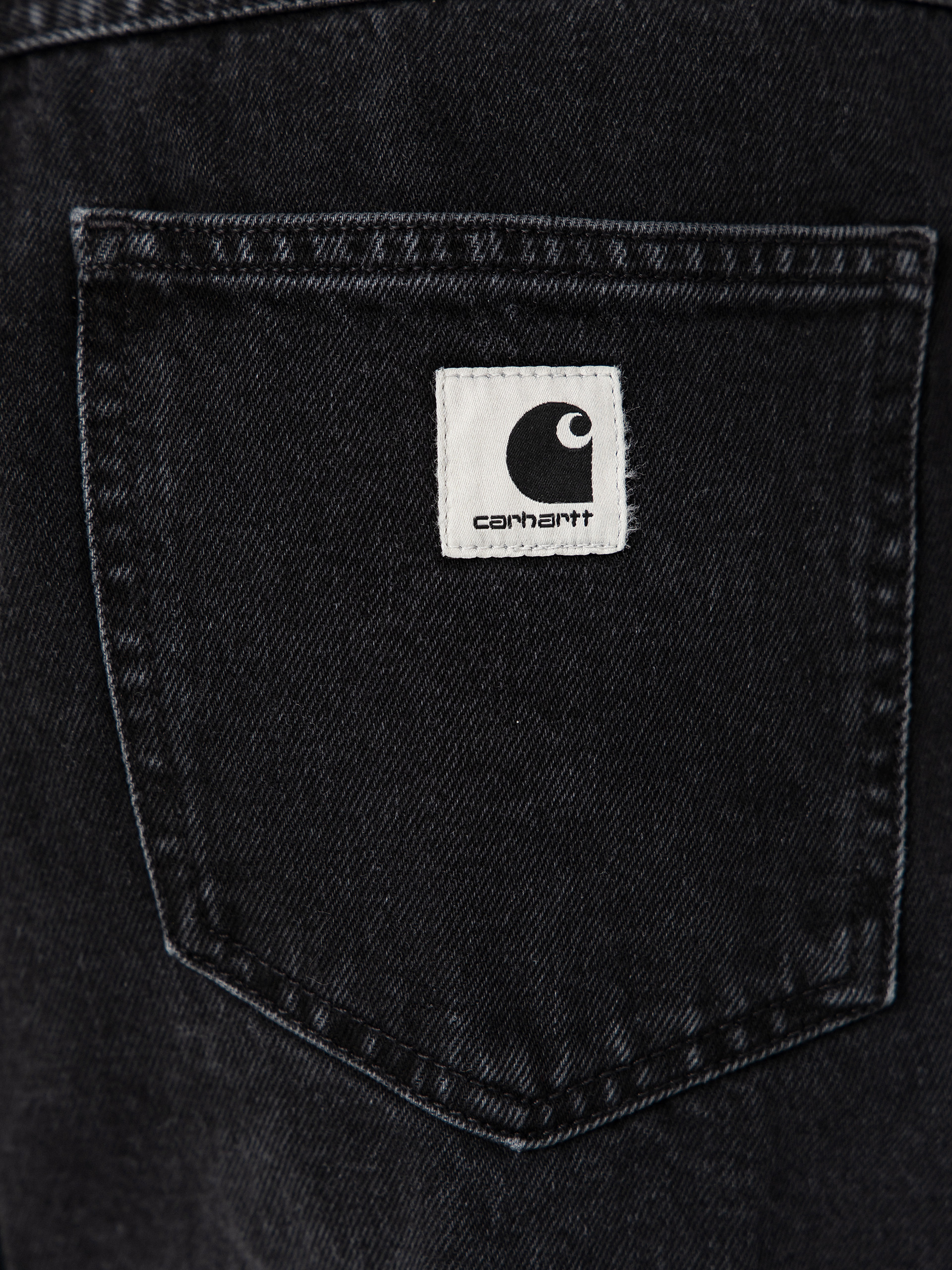Kraťasy Carhartt WIP Brandon Wmn (black stone washed)