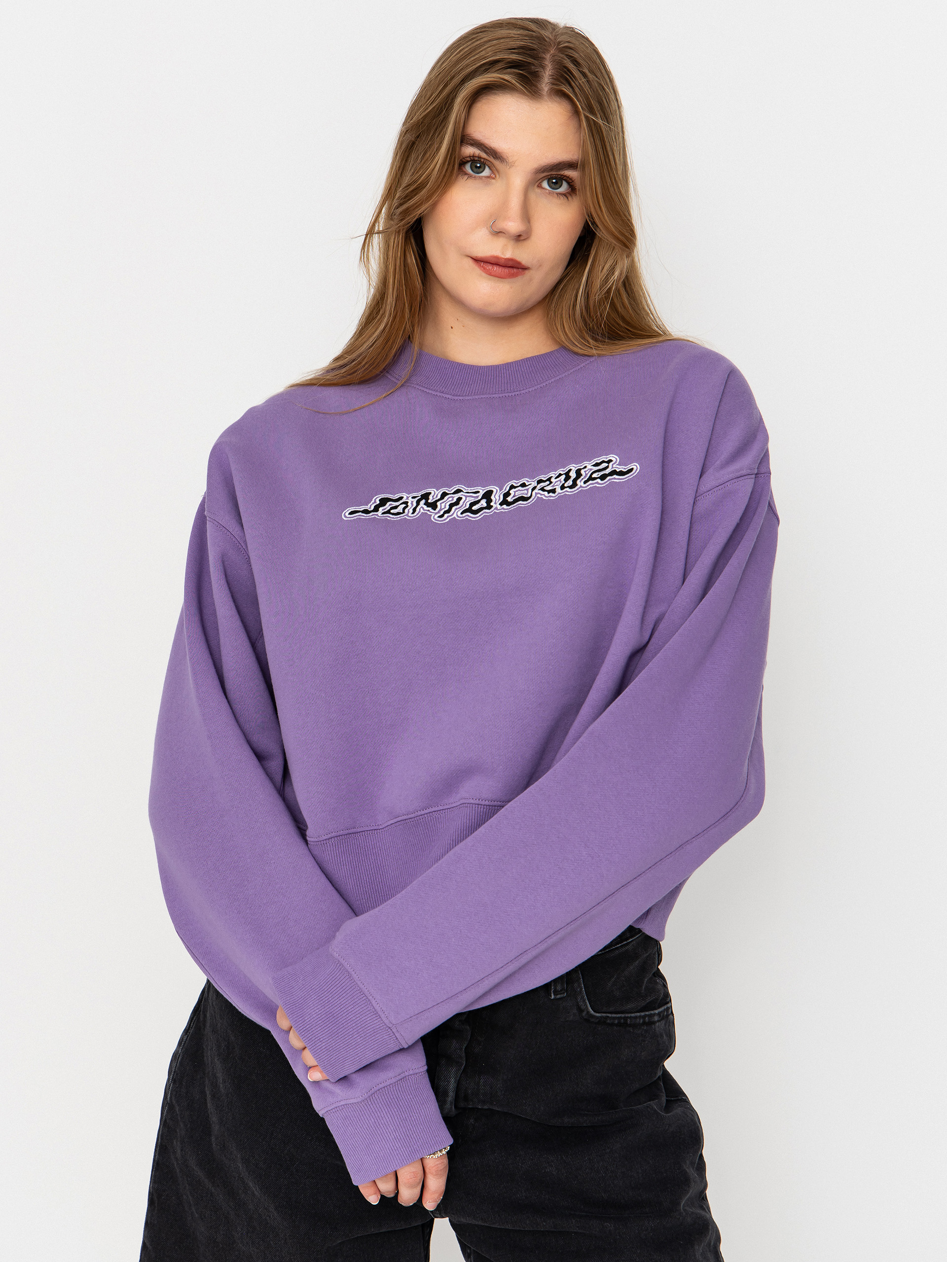 Mikina Santa Cruz Kelp Strip Wmn (purple haze)