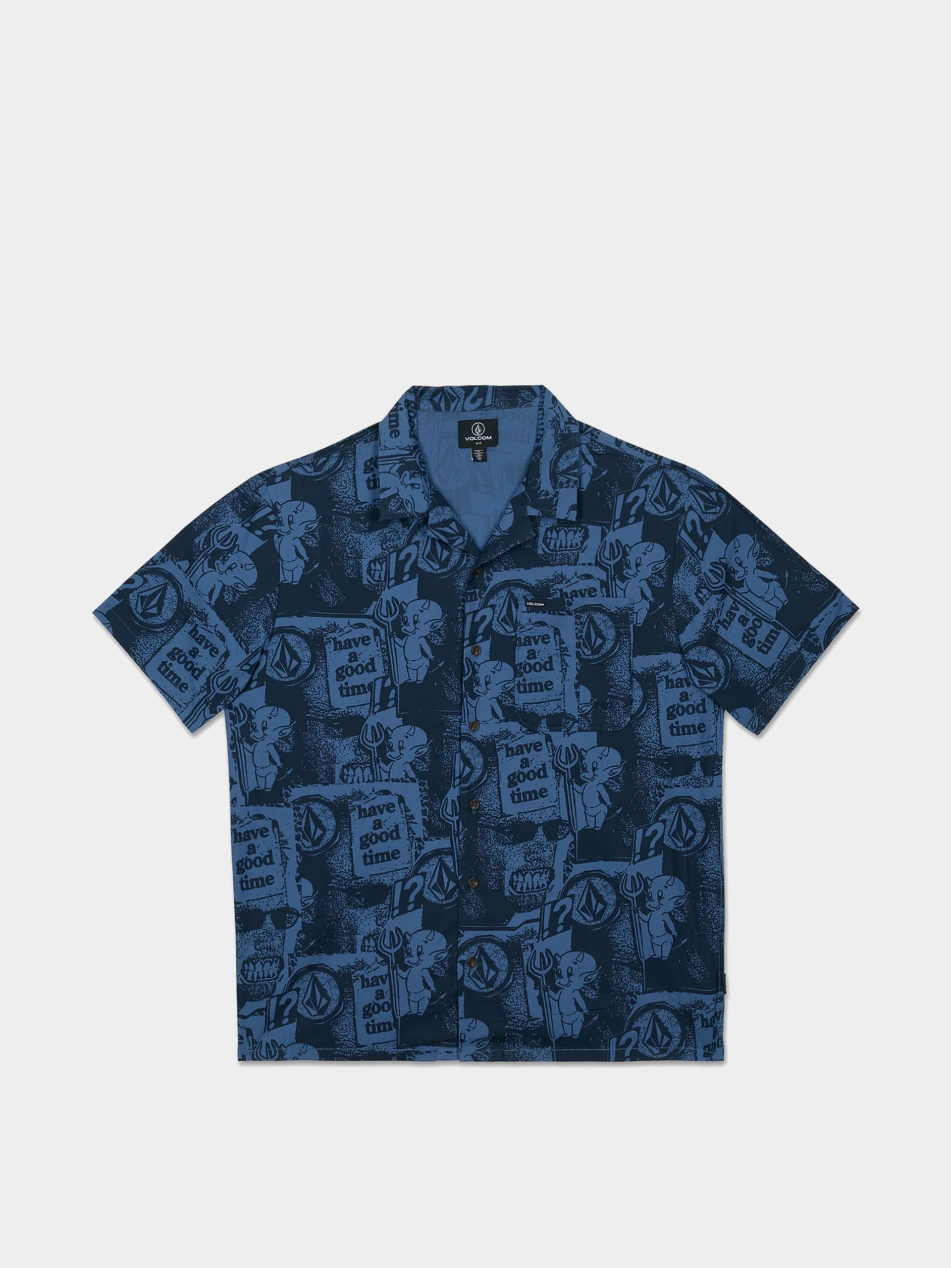 Košile Volcom Hoboken (blueberry)
