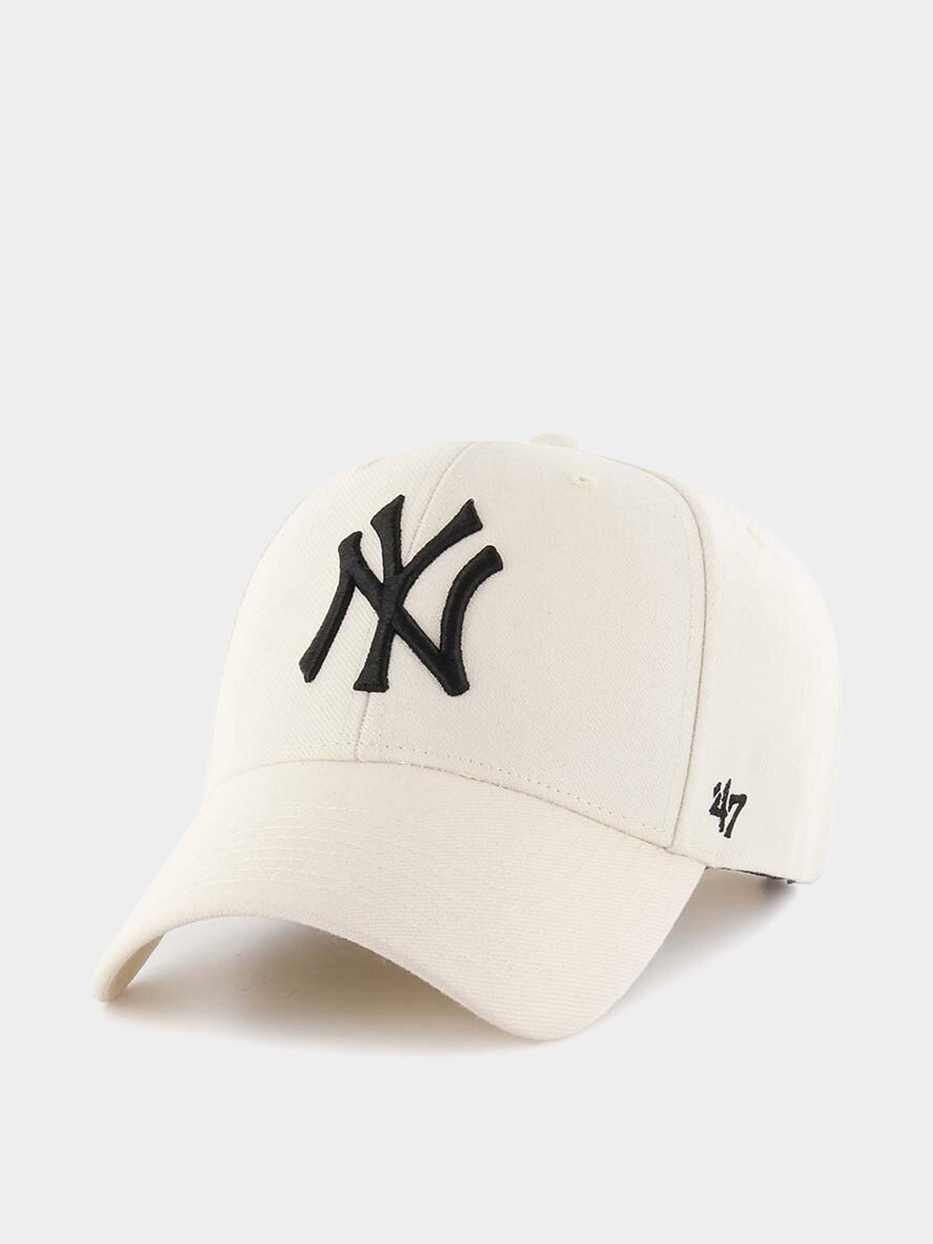 Kšiltovka  47 Brand MLB New York Yankees Mini Script Suede Visor (natural)