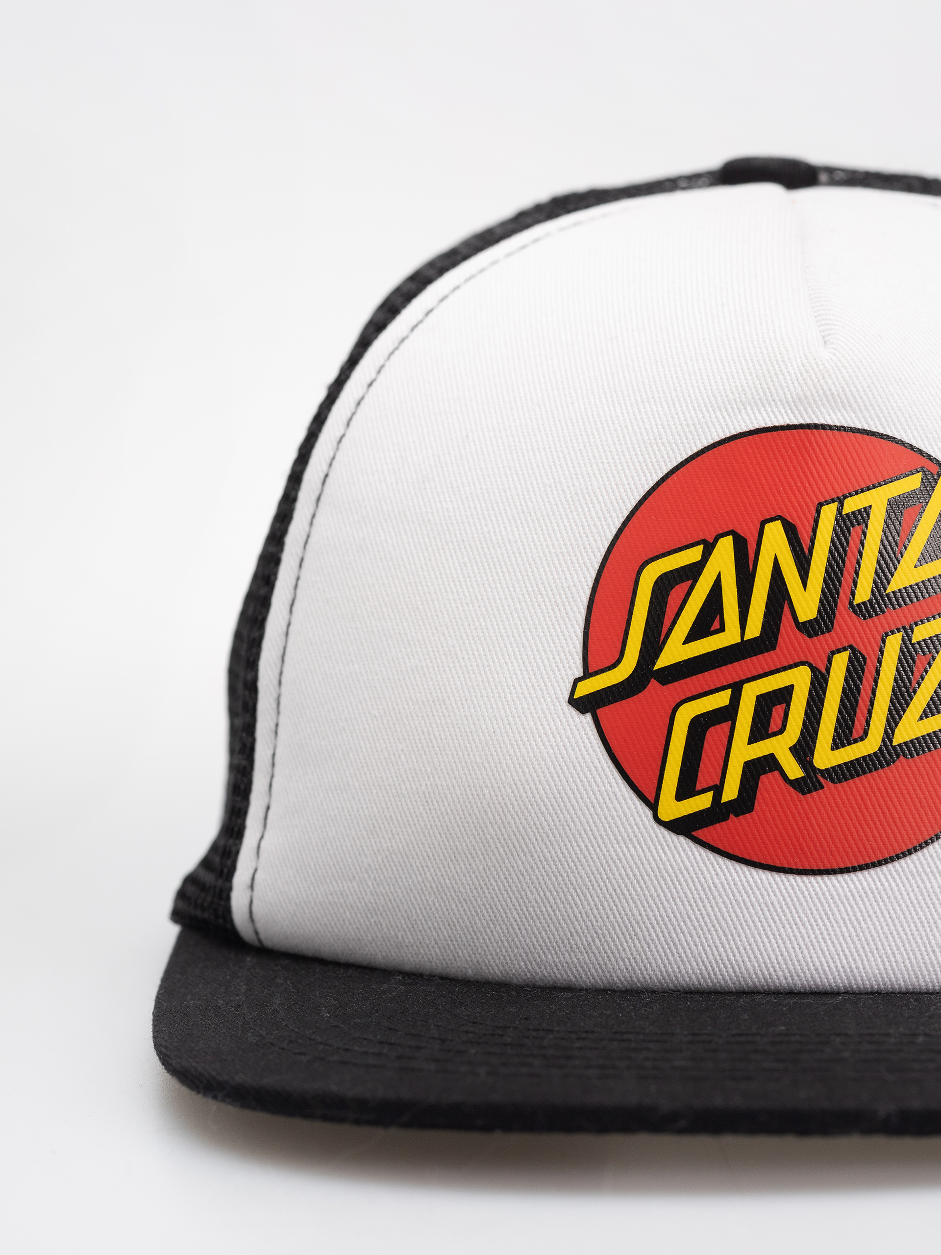 Kšiltovka Santa Cruz Classic Dot JR (white/black)