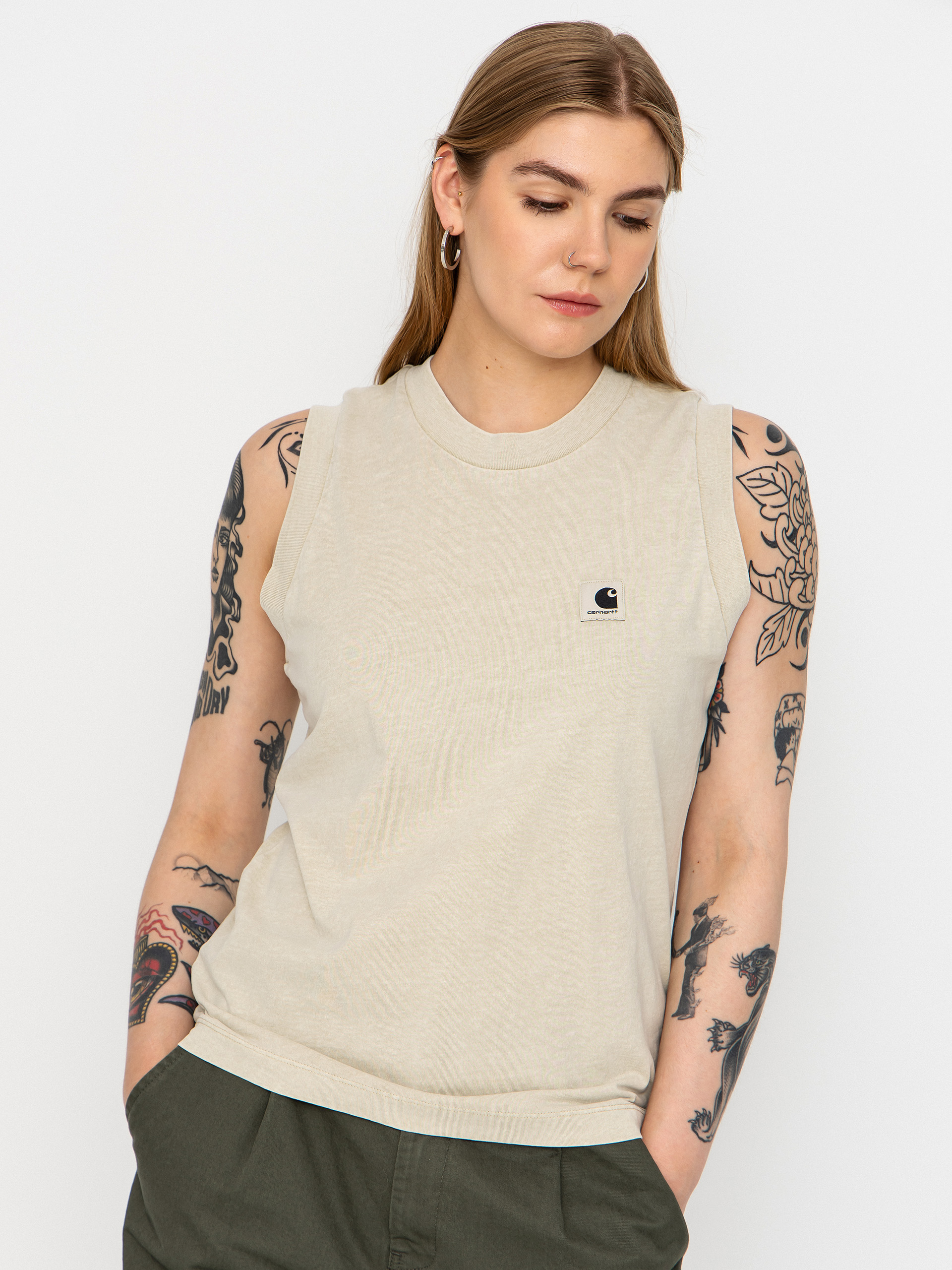 Triu010dko Carhartt WIP Nelson Wmn (stone)
