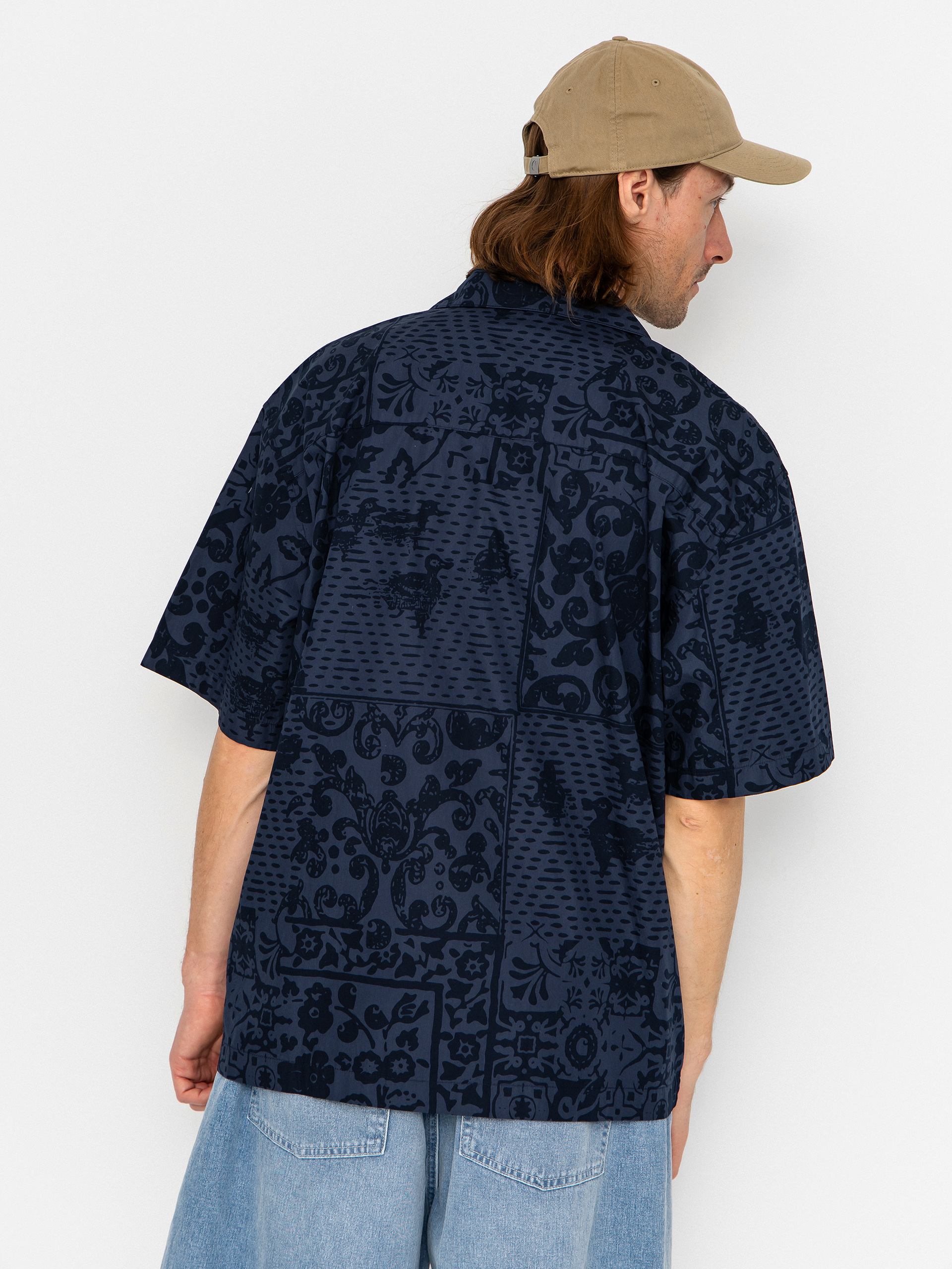 Košile Carhartt WIP Vestige (vestige/blue)
