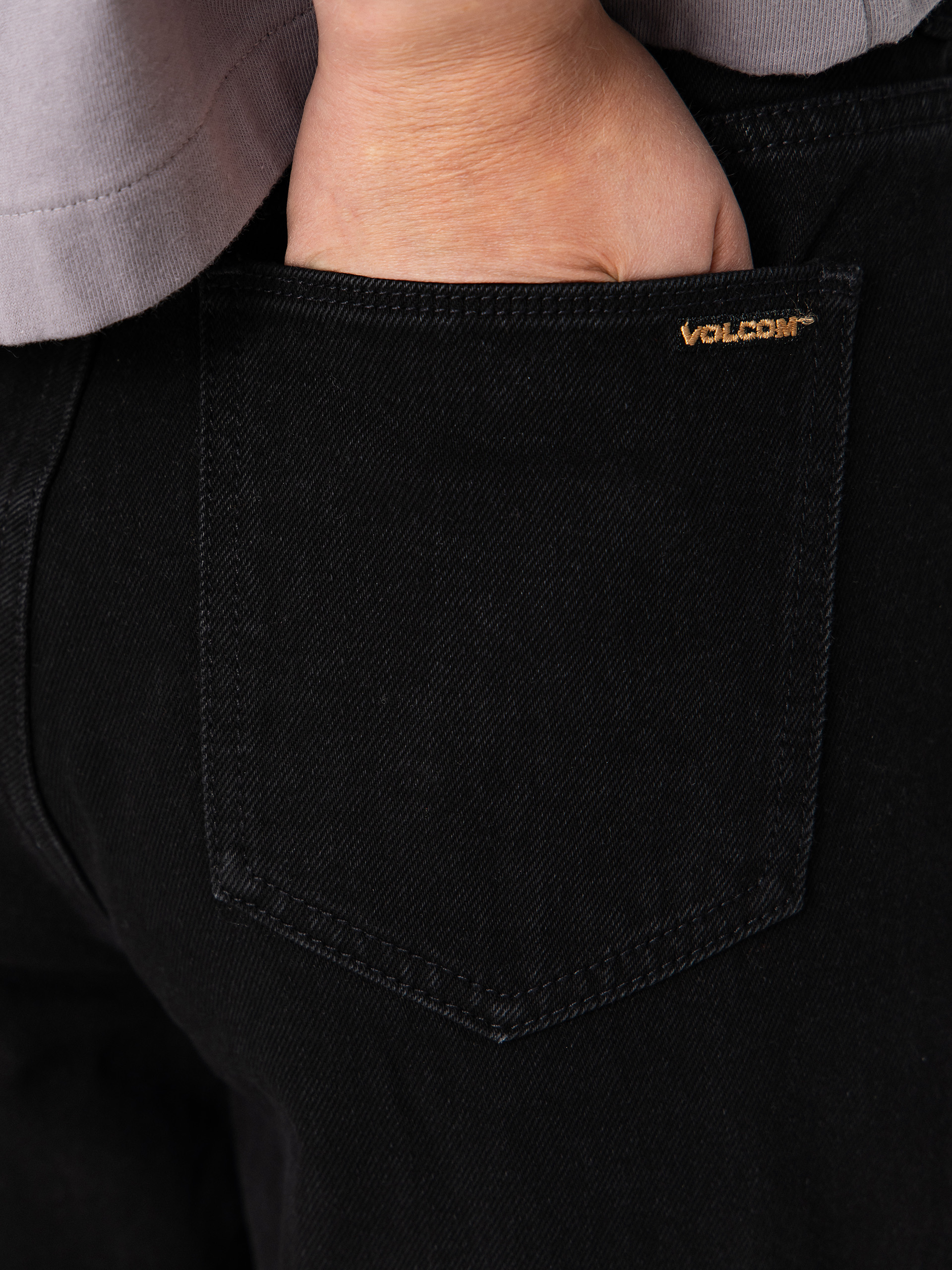 Kalhoty Volcom Weellow II Wmn (black)