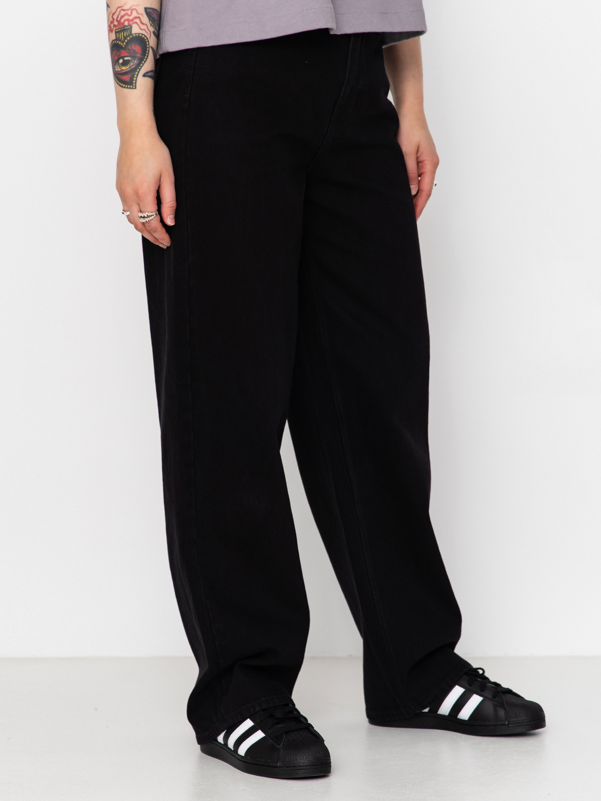 Kalhoty Volcom Weellow II Wmn (black)