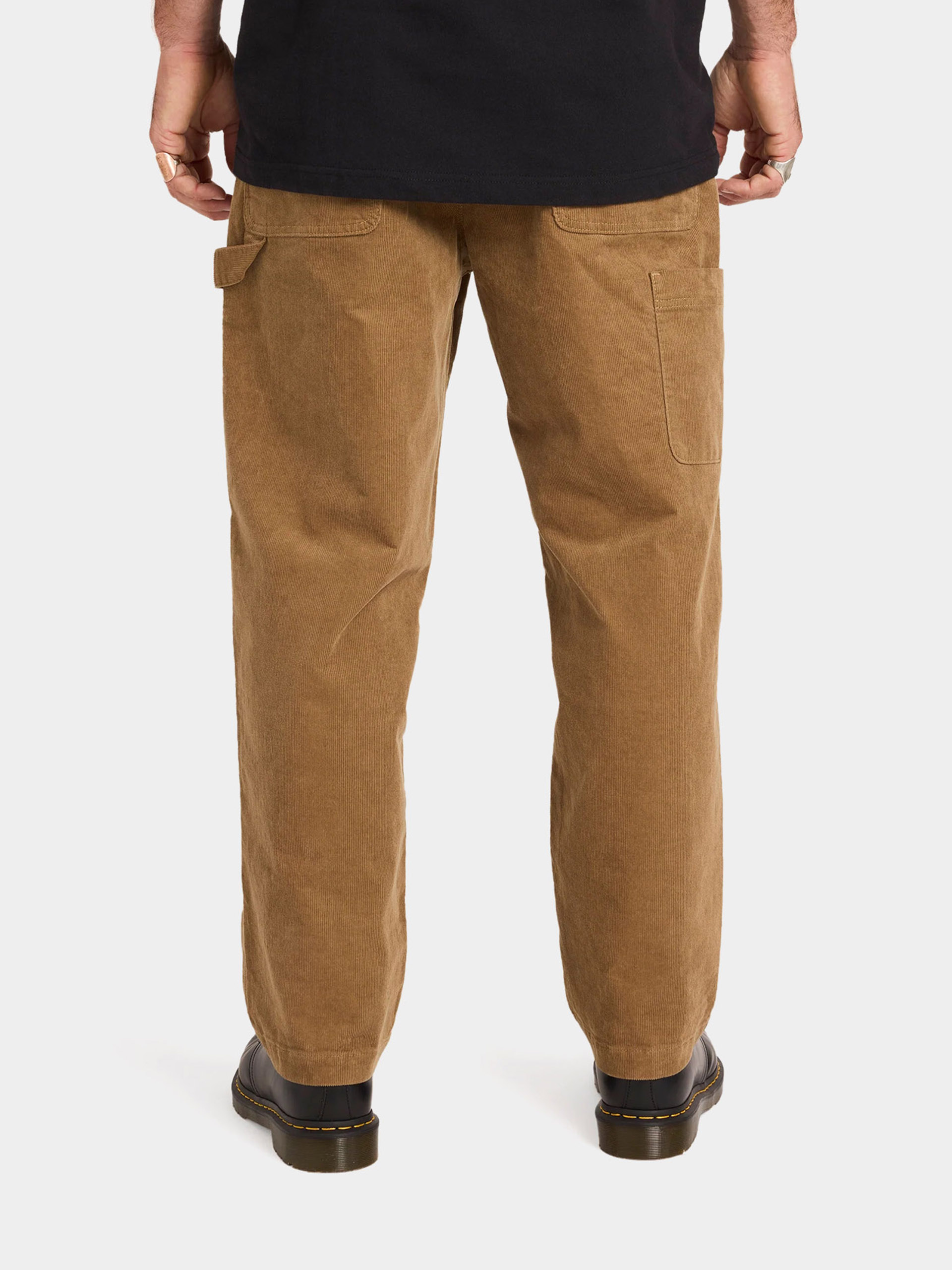 Kalhoty Volcom Kraftsman Cord (dark khaki)