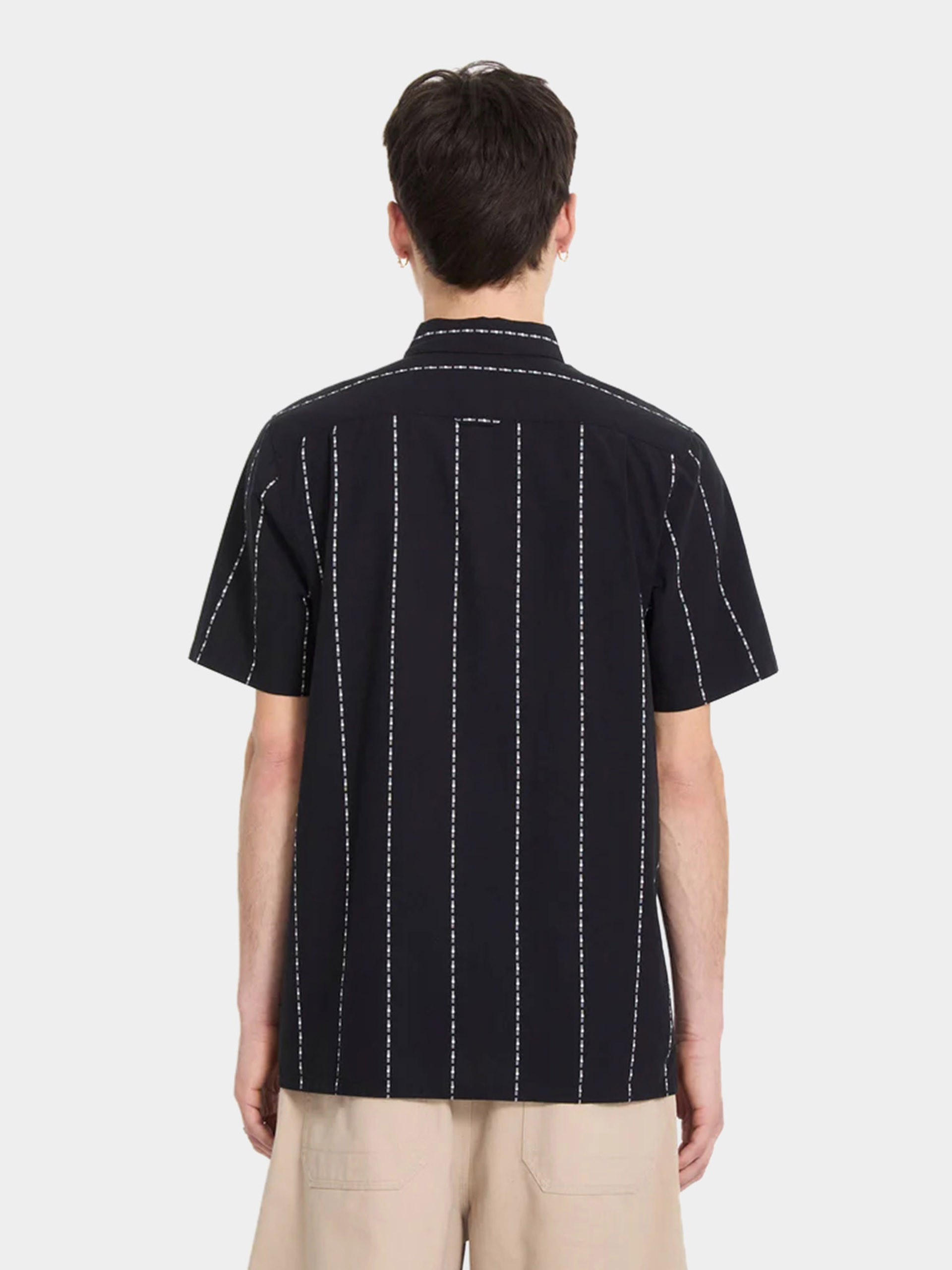Košile Volcom Whitworth (gloss black)