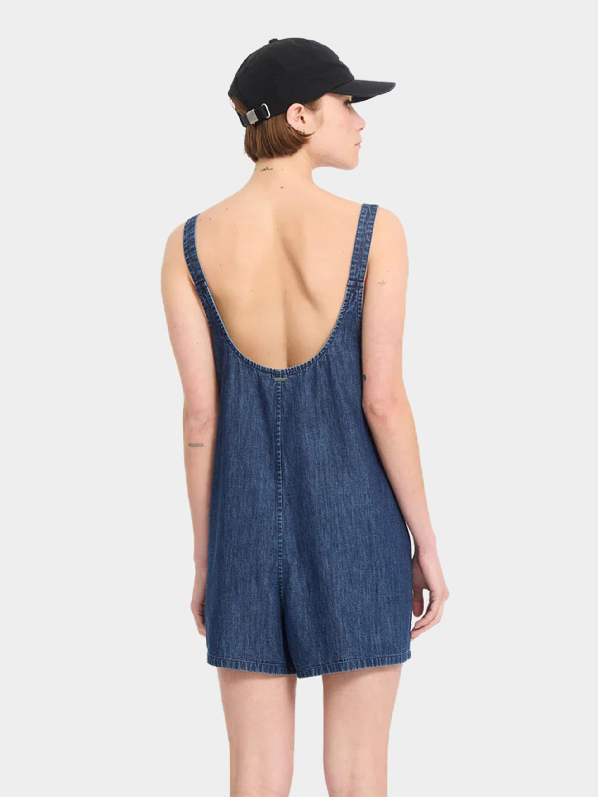 Dámský Kombinéza Volcom Lived In Short Rompr (deja blue)
